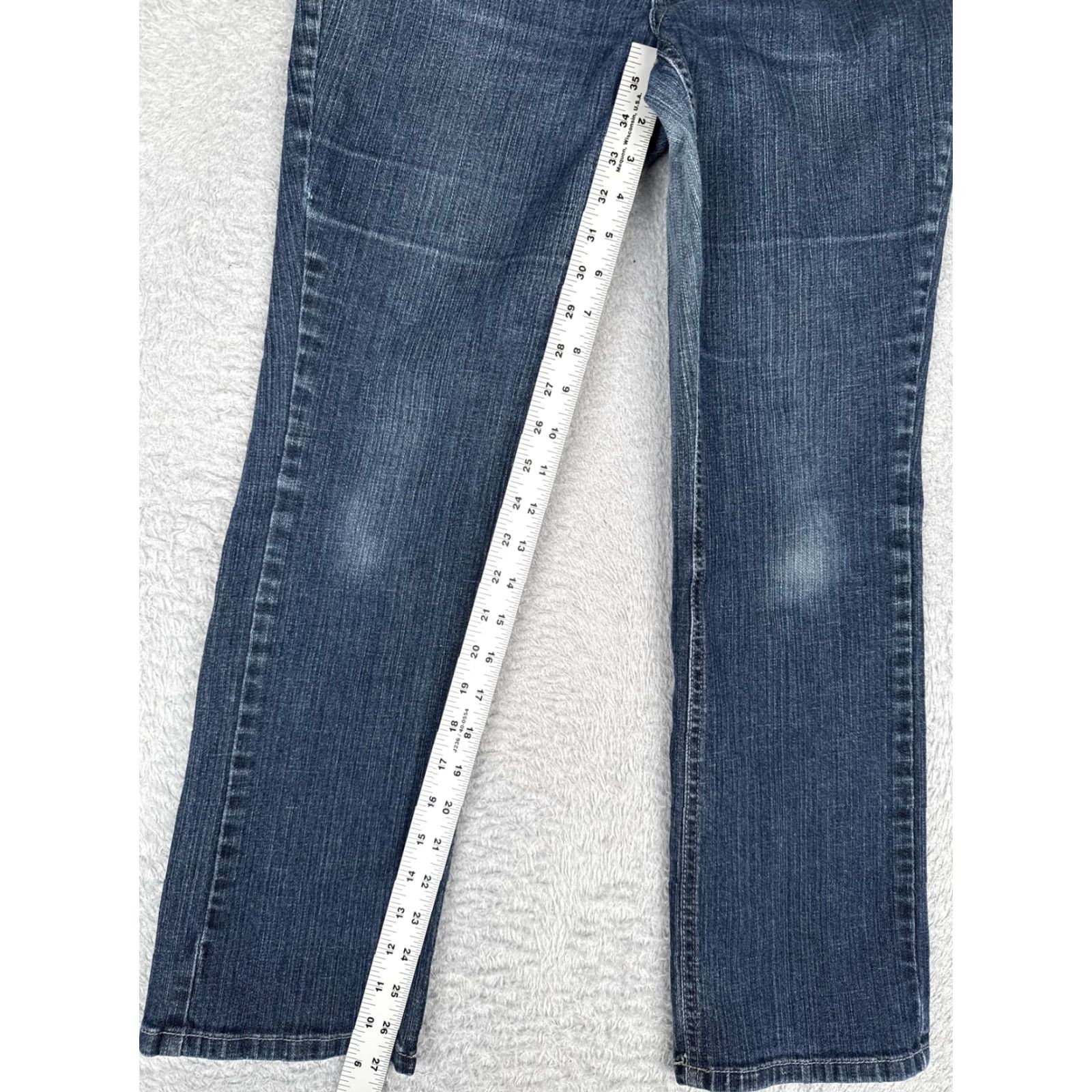 Faded Glory Faded Glory Jeans Womens Bootcut 6P Blue Stretch Denim 28x28 Low Rise Pocket 5-Pocket Womens Jeans Mens? Size 28" / US 6 / IT 42 - 7 Thumbnail