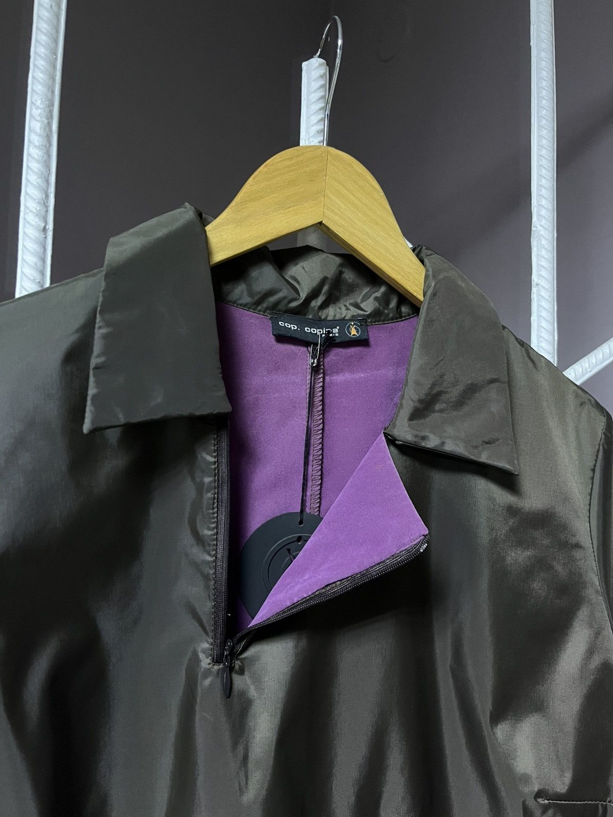 Cop Copine Vintage New Cop Copine Metal Nylon Jacket Size M / US 6-8 / IT 42-44 - 6 Thumbnail