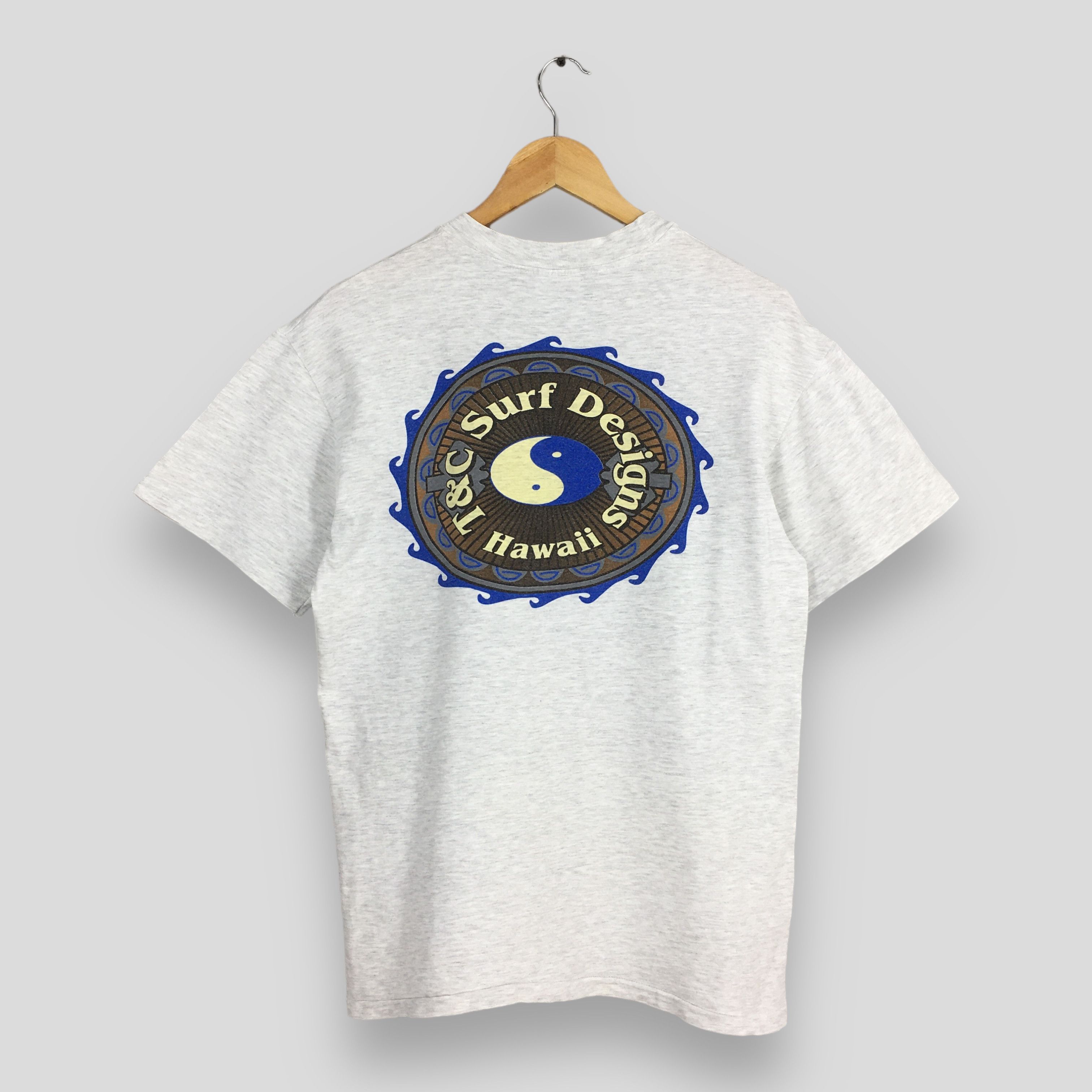 Other T&C Surf Designs Yin Yang Printed Surfing Gray Tshirt Medium Size US M / EU 48-50 / 2 - 1 Thumbnail