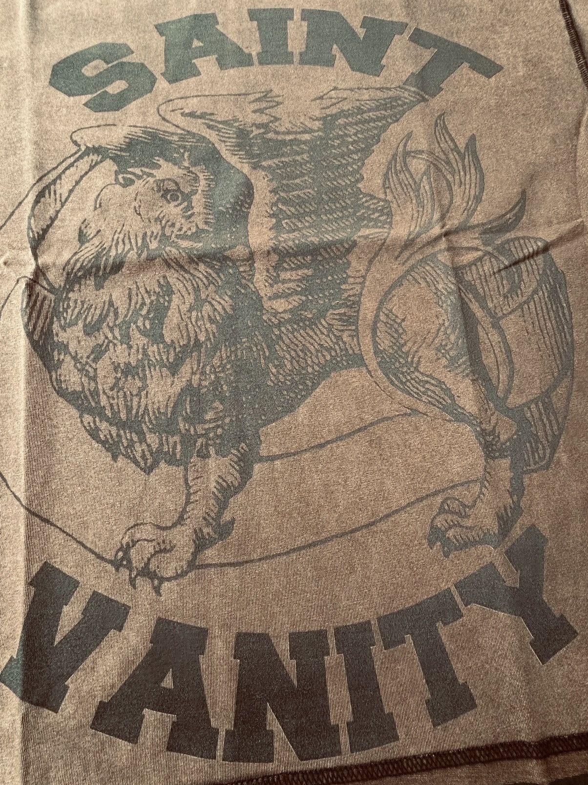 Saint Vanity Saint Vanity Brown Tee shirt M Size US M / EU 48-50 / 2 - 2 Thumbnail