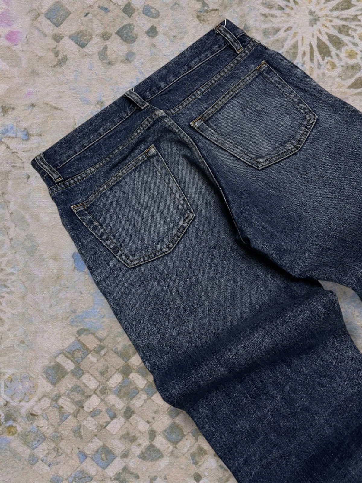 Helmut Lang Vintage Authentic Designer Helmut Lang 1998 Distressed Denim Size US 30 / EU 46 - 15 Thumbnail