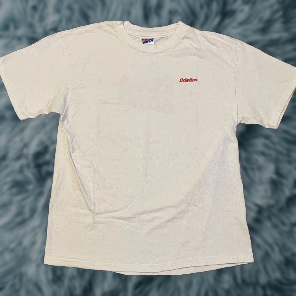 Apple VINTAGE Odetics Tech Shirt M White Cotton Short Sleeve Crew Neck Men's T-Shirt 90s 80s USA Microsoft Apple Size US M / EU 48-50 / 2 - 1 Thumbnail