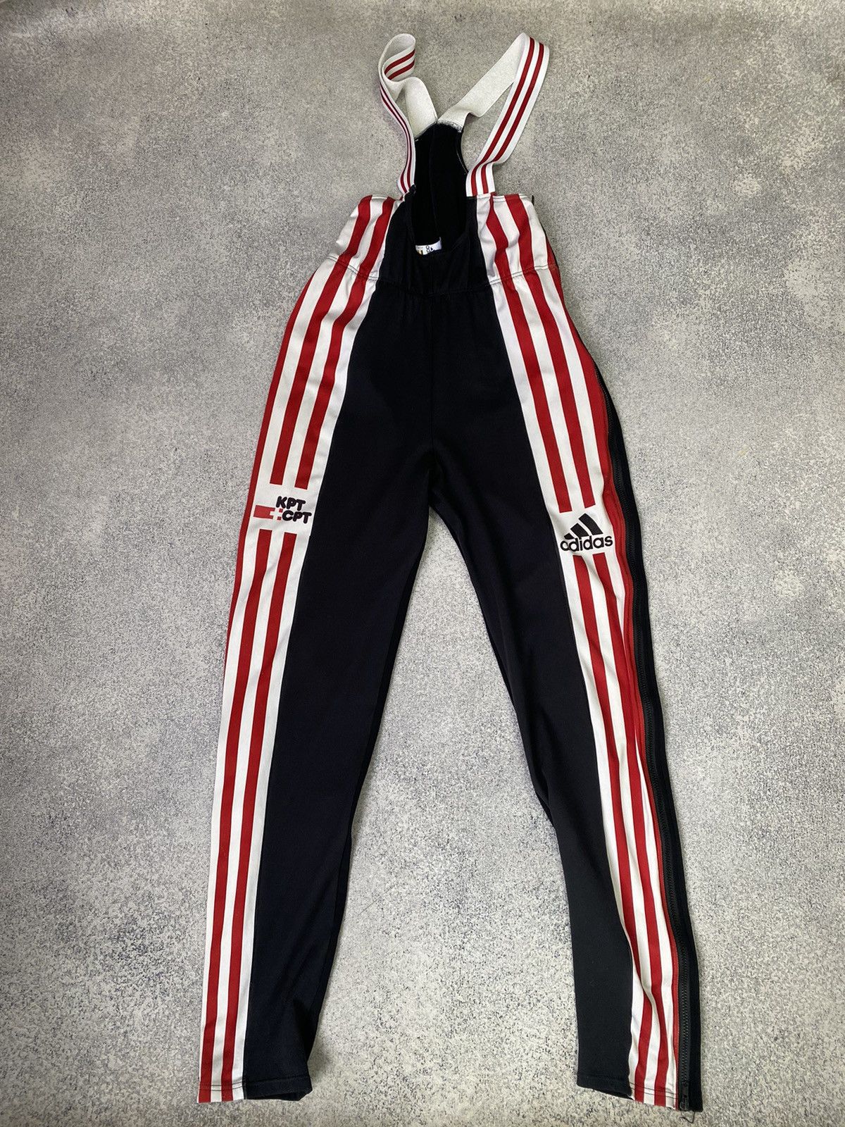 Adidas × Vintage Vintage Adidas Wrestling Singlet Jumpsuit Size US 33 - 2 Thumbnail