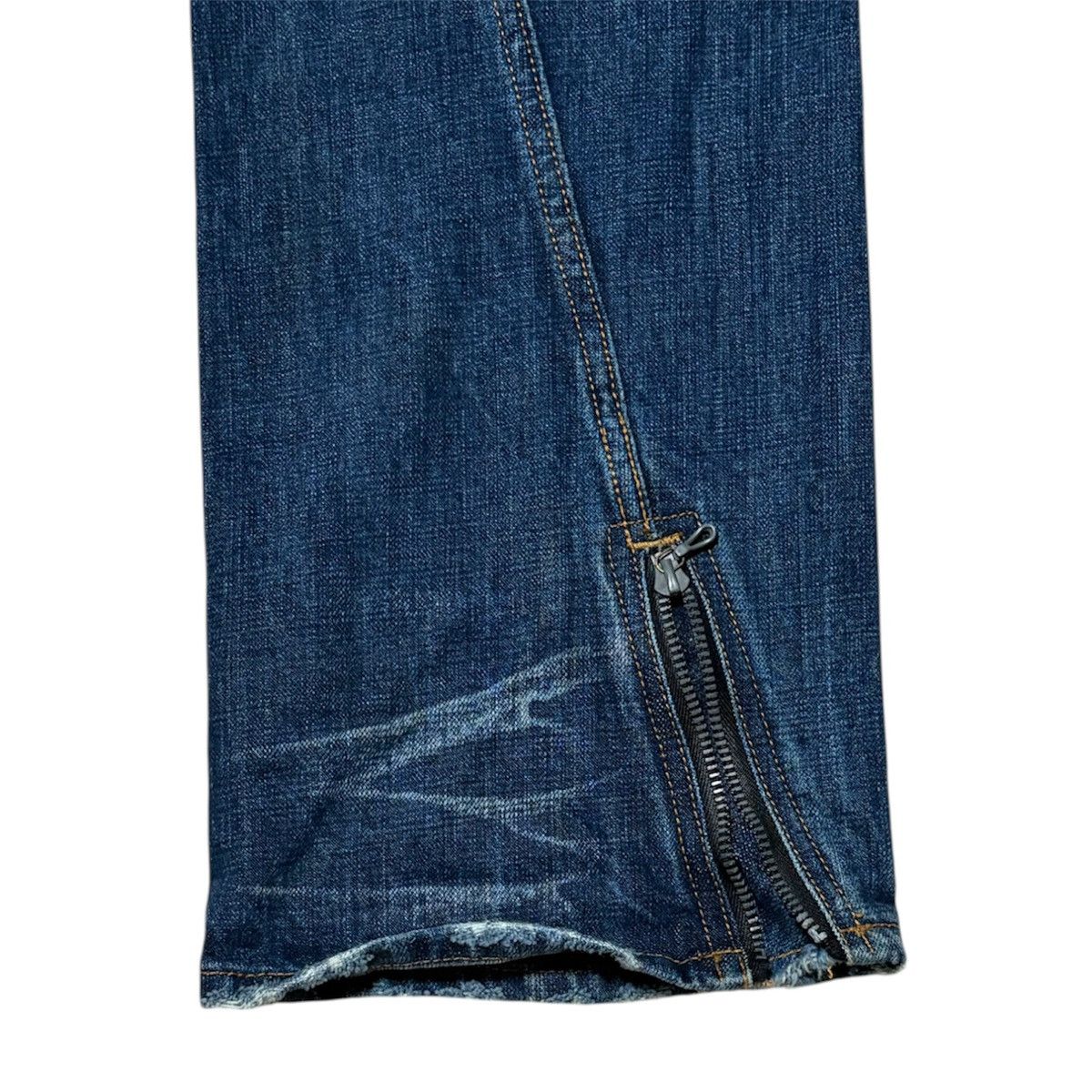 2000s ripvanwinkle TWISTED SUPER LONG JEANS JAPANESE BRAND