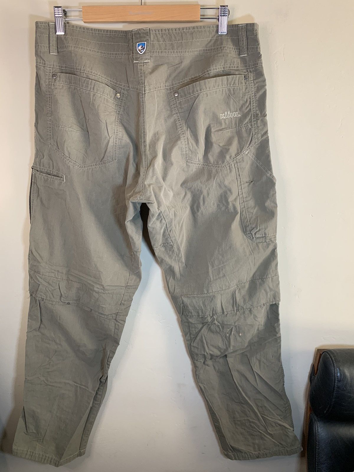 Designer × Kuhl × Vintage *RARE* Vintage Kuhl Panel Stitched Hiking Outdoor Pants Size US 36 / EU 52 - 2 Thumbnail