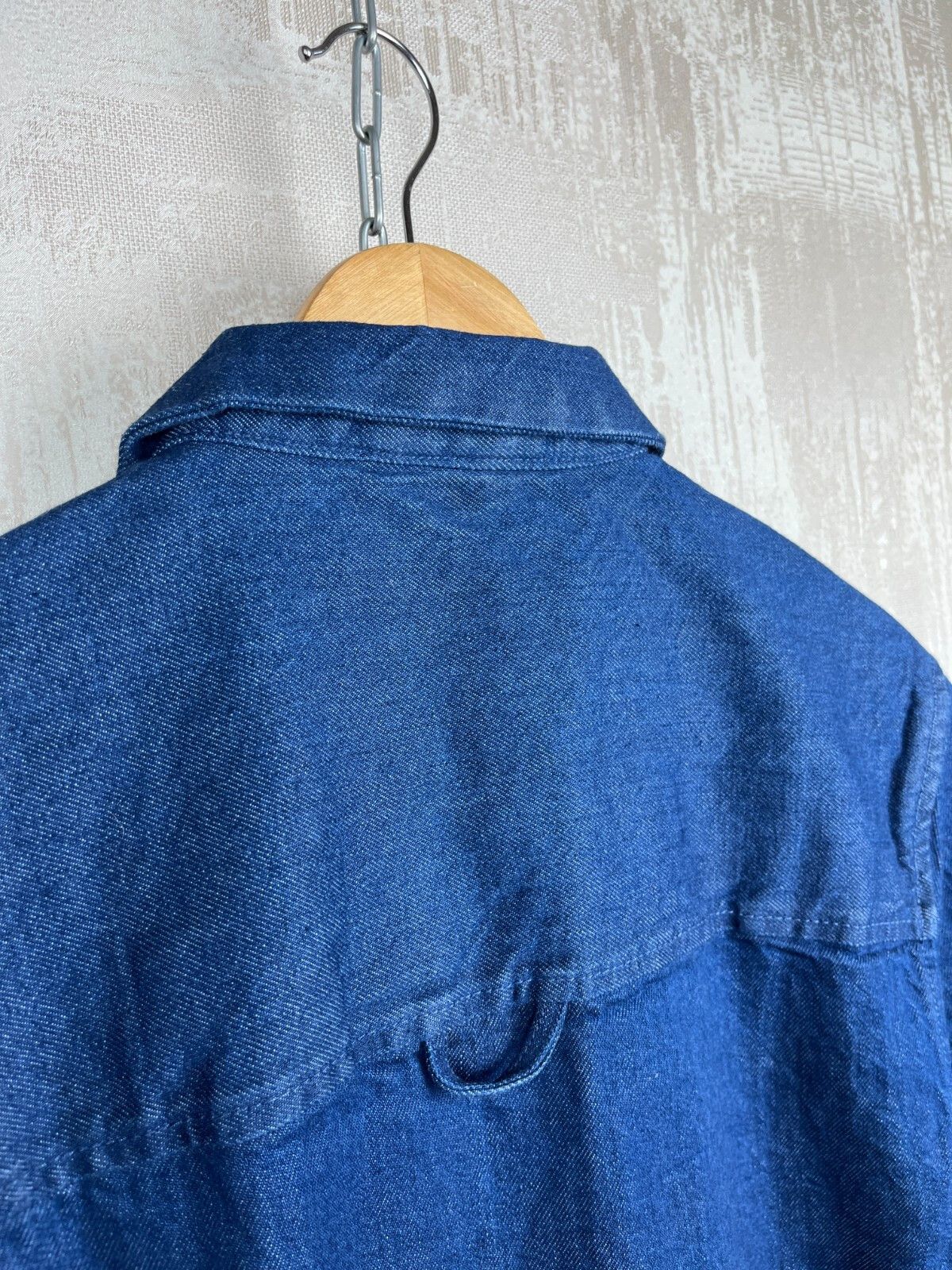 Other Just Junkies Reggie Half Zip Indigo Denim Short Sleeve Shirt Size US S / EU 44-46 / 1 - 15 Thumbnail