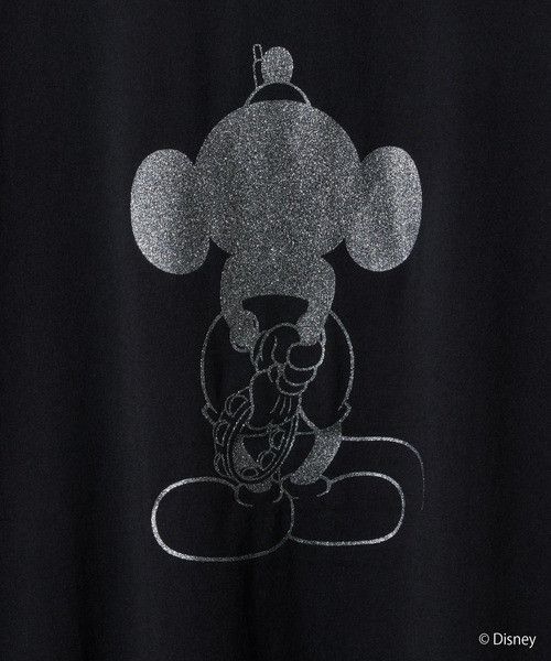 Number (N)ine Number nine MICKEY MOUSE OS GLITTER PRINTED T-SHIRT Size US S / EU 44-46 / 1 - 4 Thumbnail