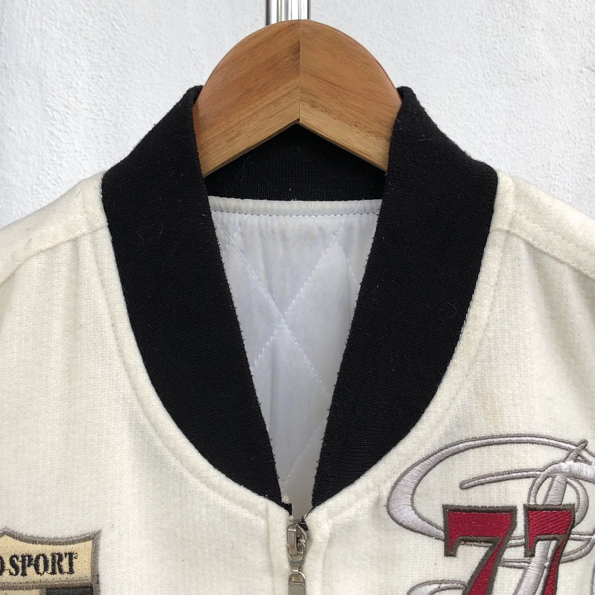 Japanese Brand Parto II Individual Sport 77 Patches Embroidery Logo Jacket Size US L / EU 52-54 / 3 - 14 Thumbnail