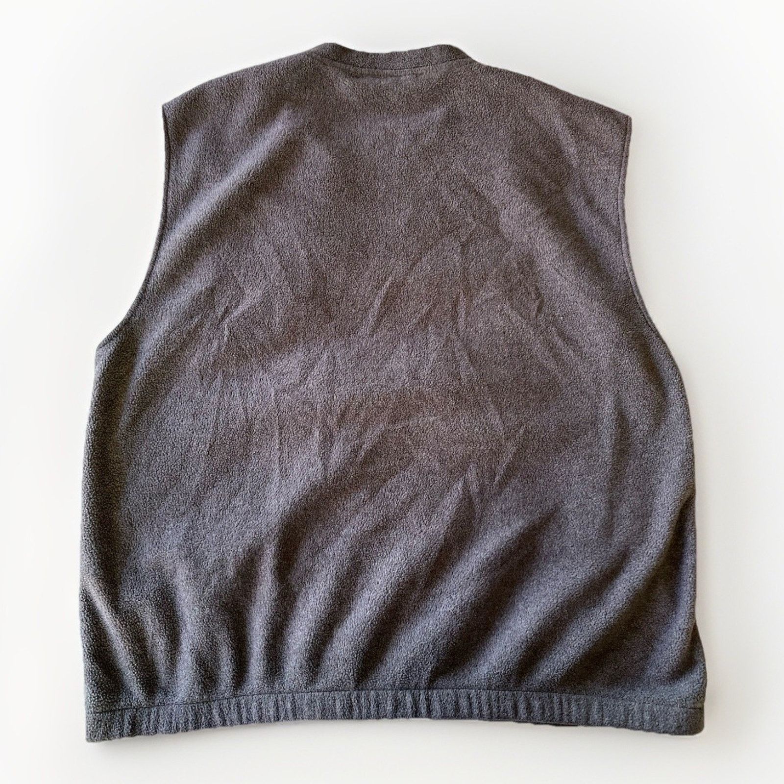 Woolrich Woolen Mills Woolrich Men’s Fleece Vest Charcoal Gray Vintage Y2K L Size US L / EU 52-54 / 3 - 5 Thumbnail