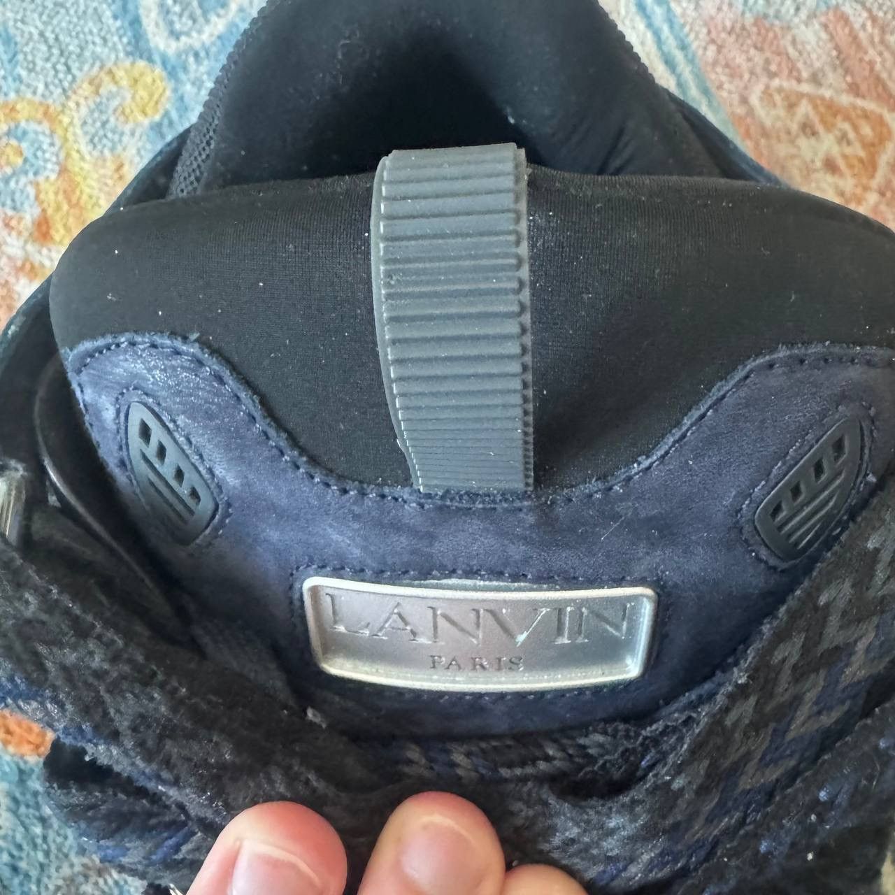 Lanvin Lanvin Curb shoes dark blue Size US 12 / EU 45 - 23 Thumbnail