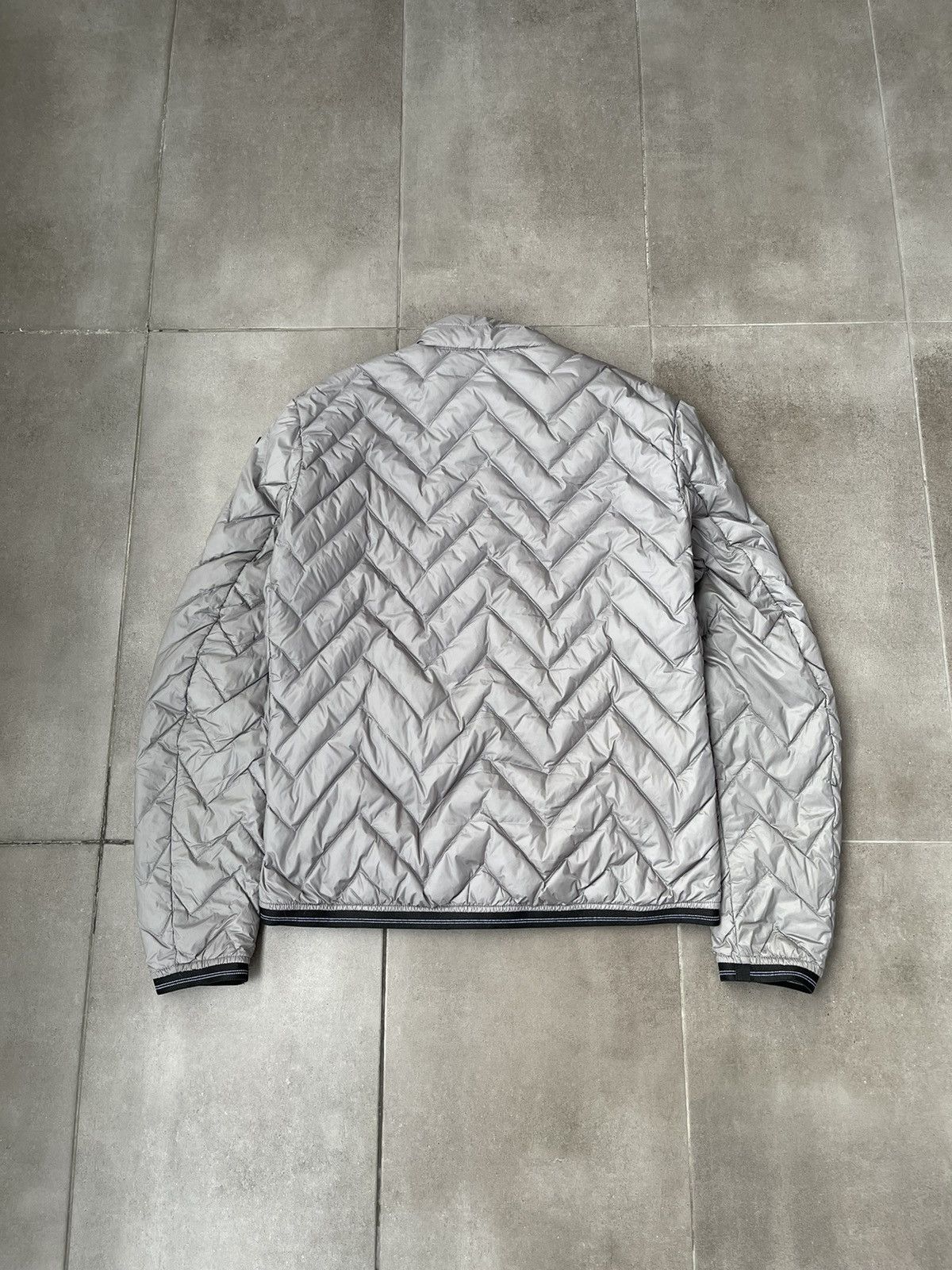 Other Blauer USA Sleeve Logo Quilted Grey Light Puffer Jacket Size US M / EU 48-50 / 2 - 12 Thumbnail