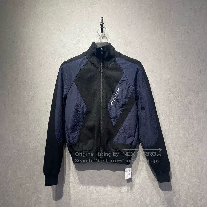Louis Vuitton Louis Vuitton 25ss New Blue and Black Collar Jacket Size US XS / EU 42 / 0 - 1 Thumbnail