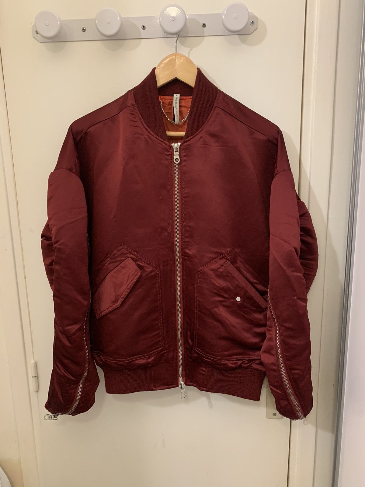 Only The Blind Men's Only the Blind Bomber Burgundy S Size US S / EU 44-46 / 1 - 2 Thumbnail
