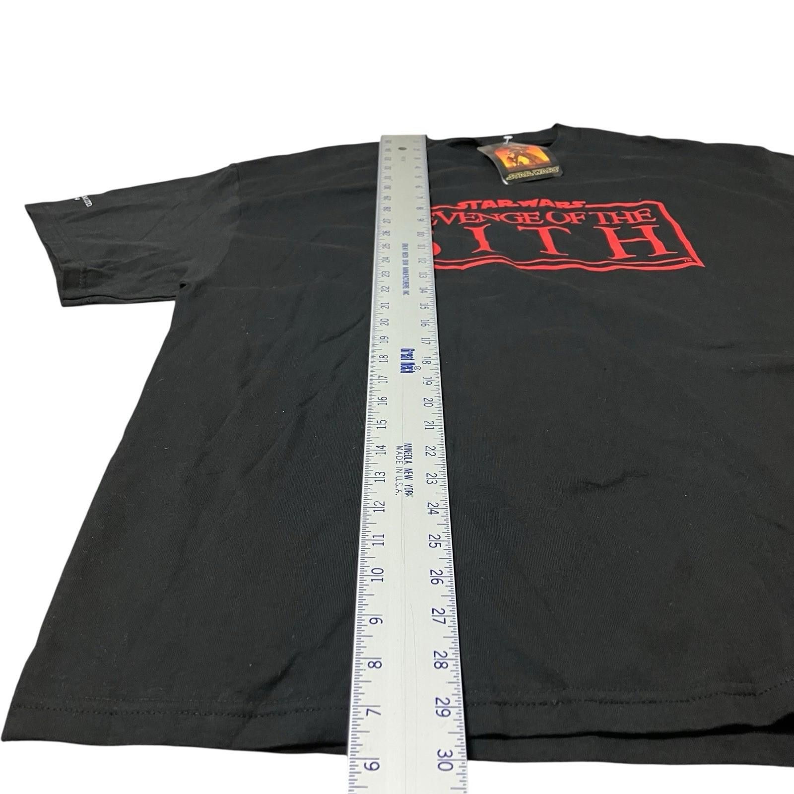 Star Wars Star Wars T-Shirt Mens XL Revenge Of The Sith Promo 2005 VTG Size US XL / EU 56 / 4 - 2 Thumbnail