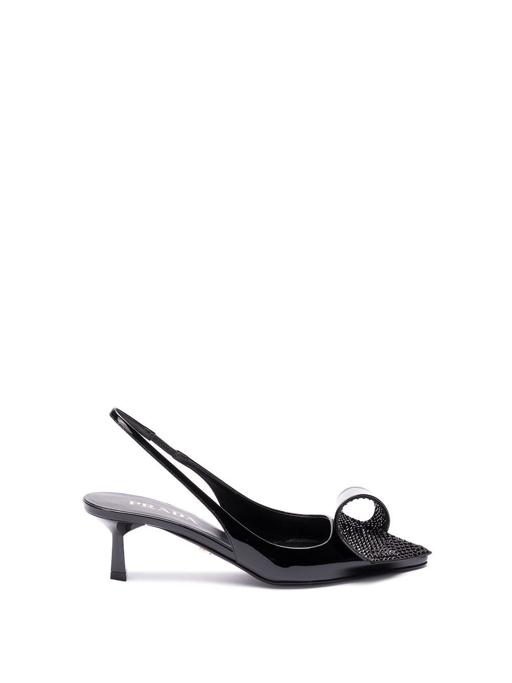 image of Prada Slingback Pumps Size Eu 37 For Women Shoes in Nero