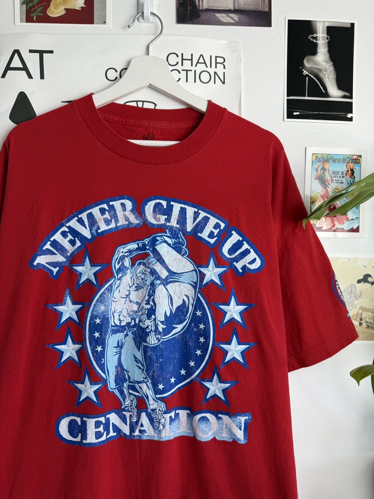 Vintage × WWE Vintage WWE John cena merch promo t-shirt XXL wrestling usa Size US XXL / EU 58 / 5 - 3 Thumbnail
