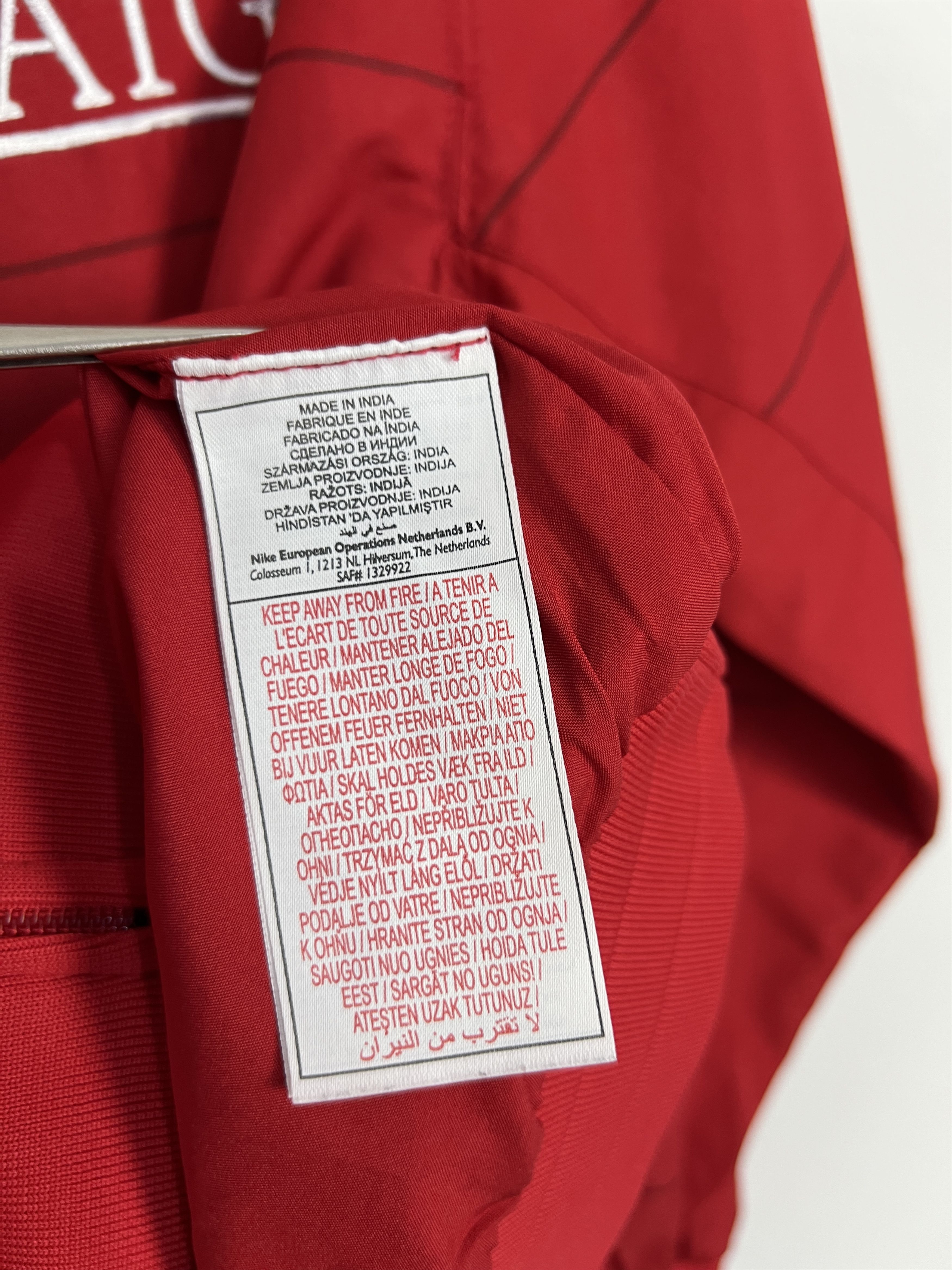 Nike Manchester United Football Jacket Soccer Train Track Top Size US S / EU 44-46 / 1 - 8 Thumbnail