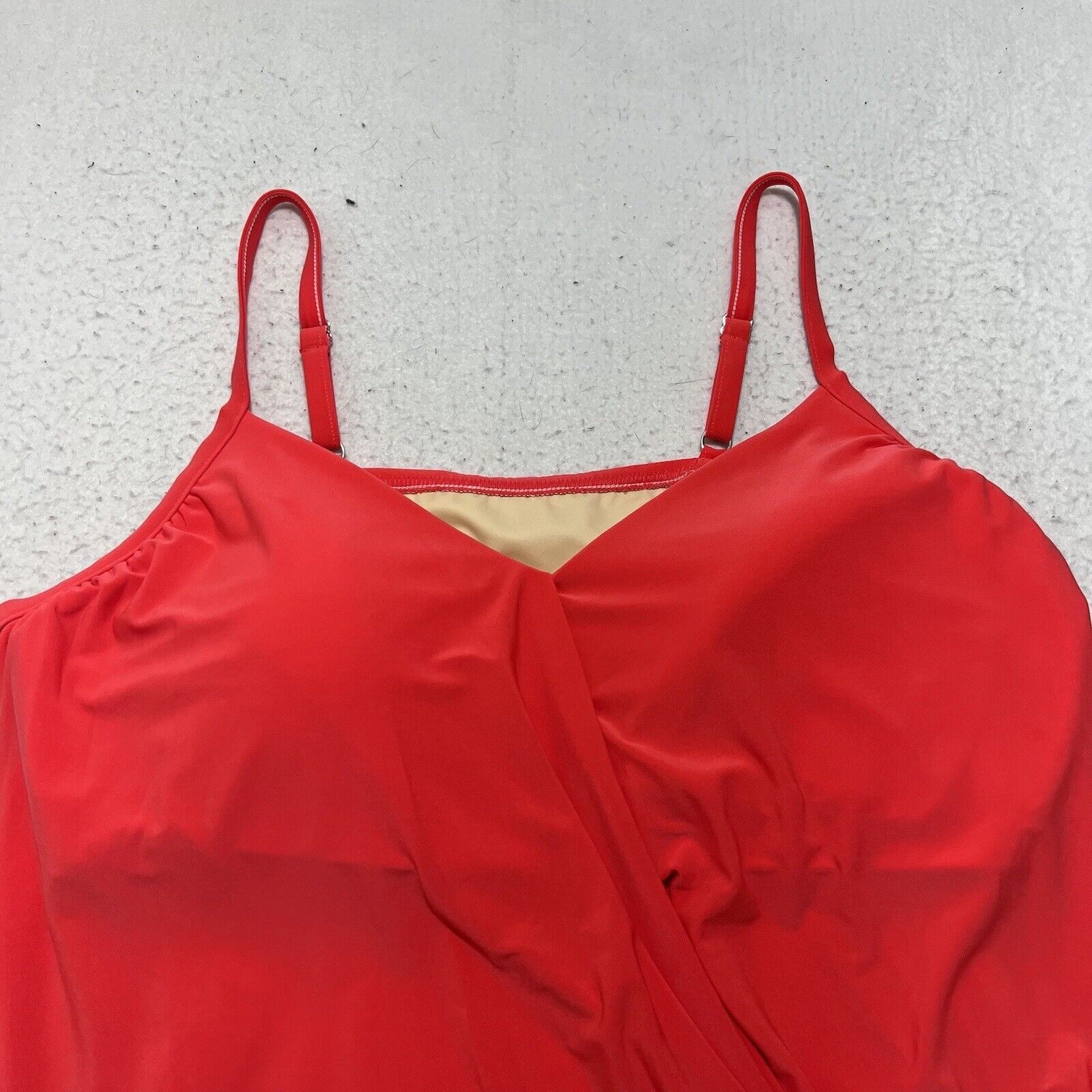 Other MagicSuit 24W Alex V-Neck Tankini Top with Underwire Bra Size ONE SIZE - 3 Thumbnail