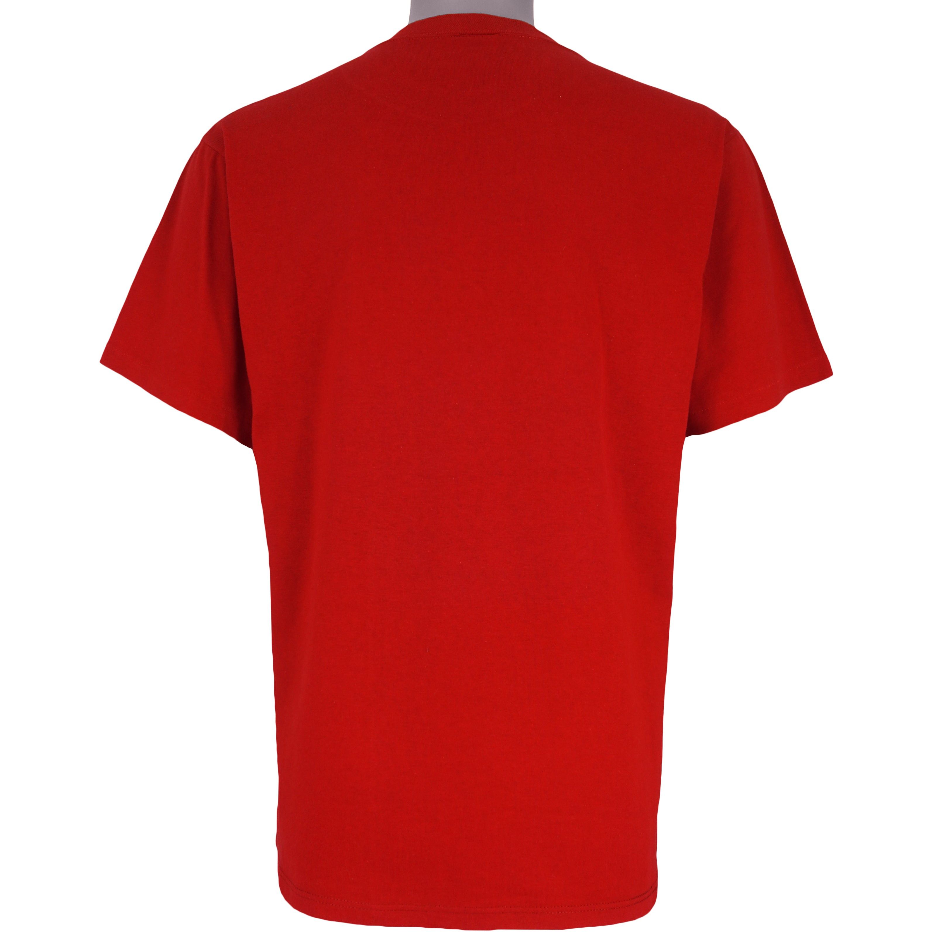 Jerzees NCAA - Arkansas Razorbacks On The Move! T-Shirt 1990 Size US L / EU 52-54 / 3 - 2 Thumbnail