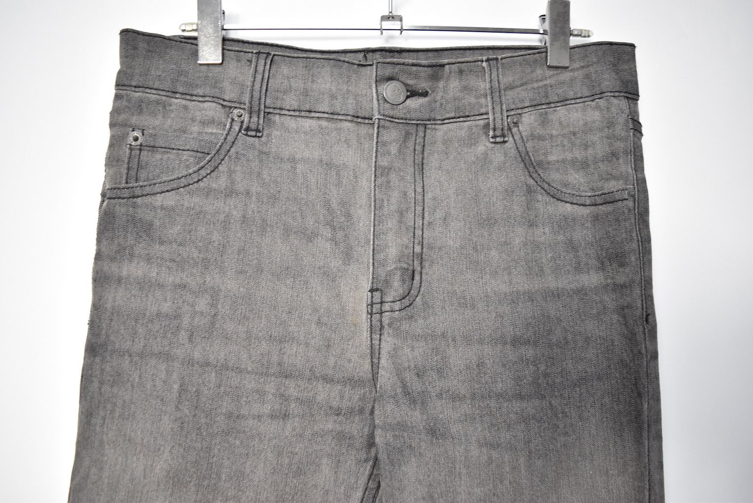 Japanese Brand black denim pants 23483 - 496 50 Size US 31 - 3 Thumbnail