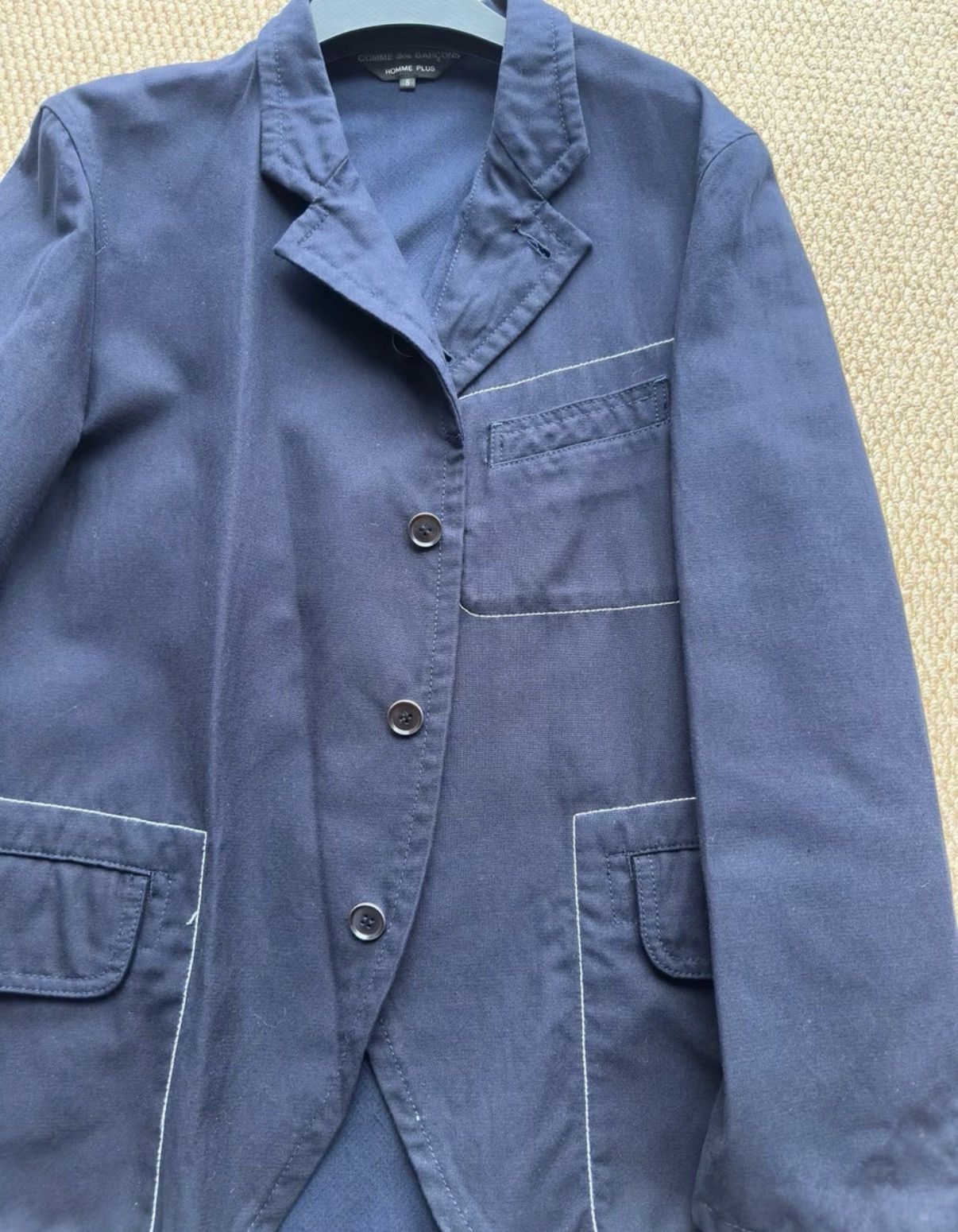 Comme des Garcons Homme Plus COMME des GARÇONS HOMME PLUS Work Blazer K23 Size US S / EU 44-46 / 1 - 6 Thumbnail