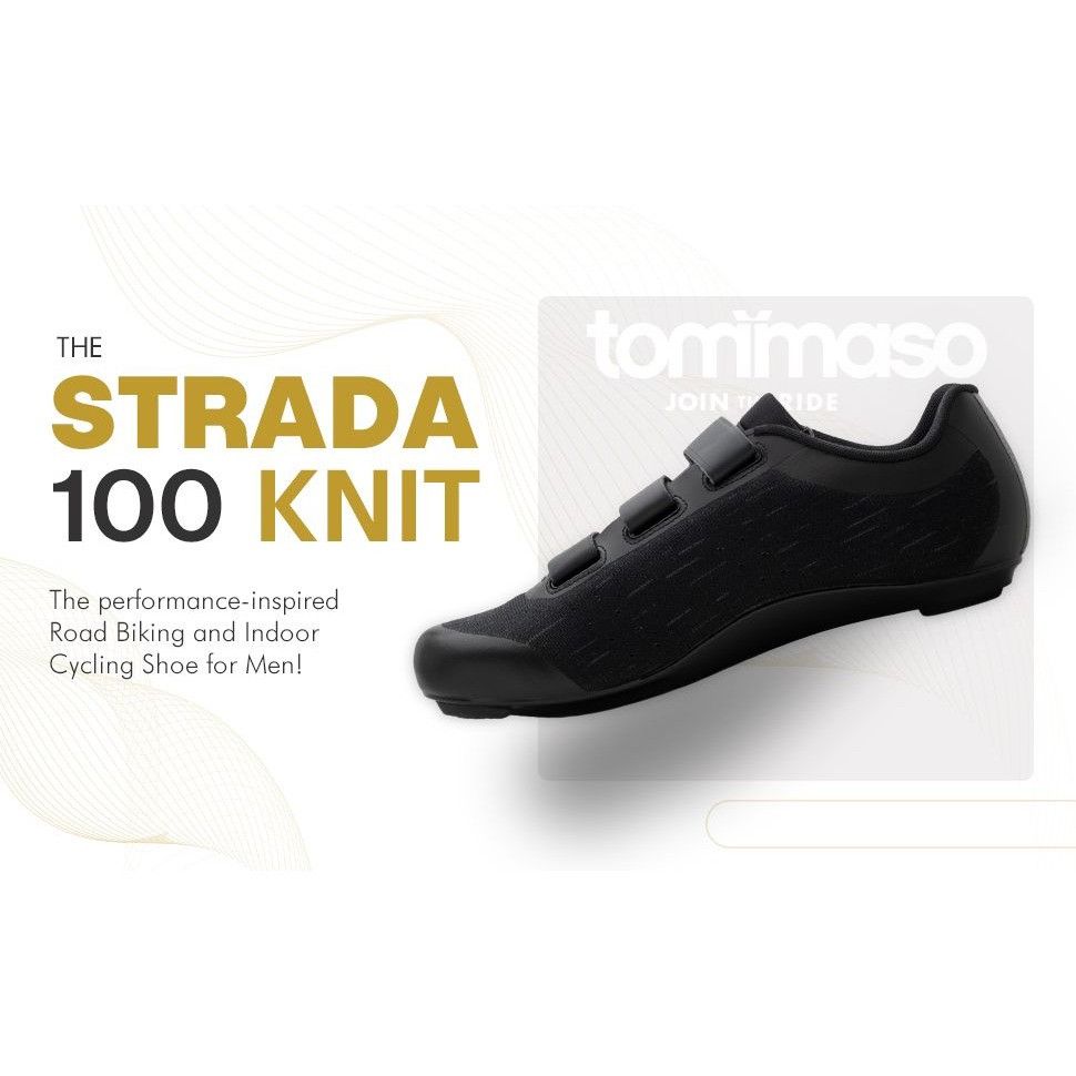 Other Tommaso Strada Mens Cycling Shoes with clips installed Size Grailed