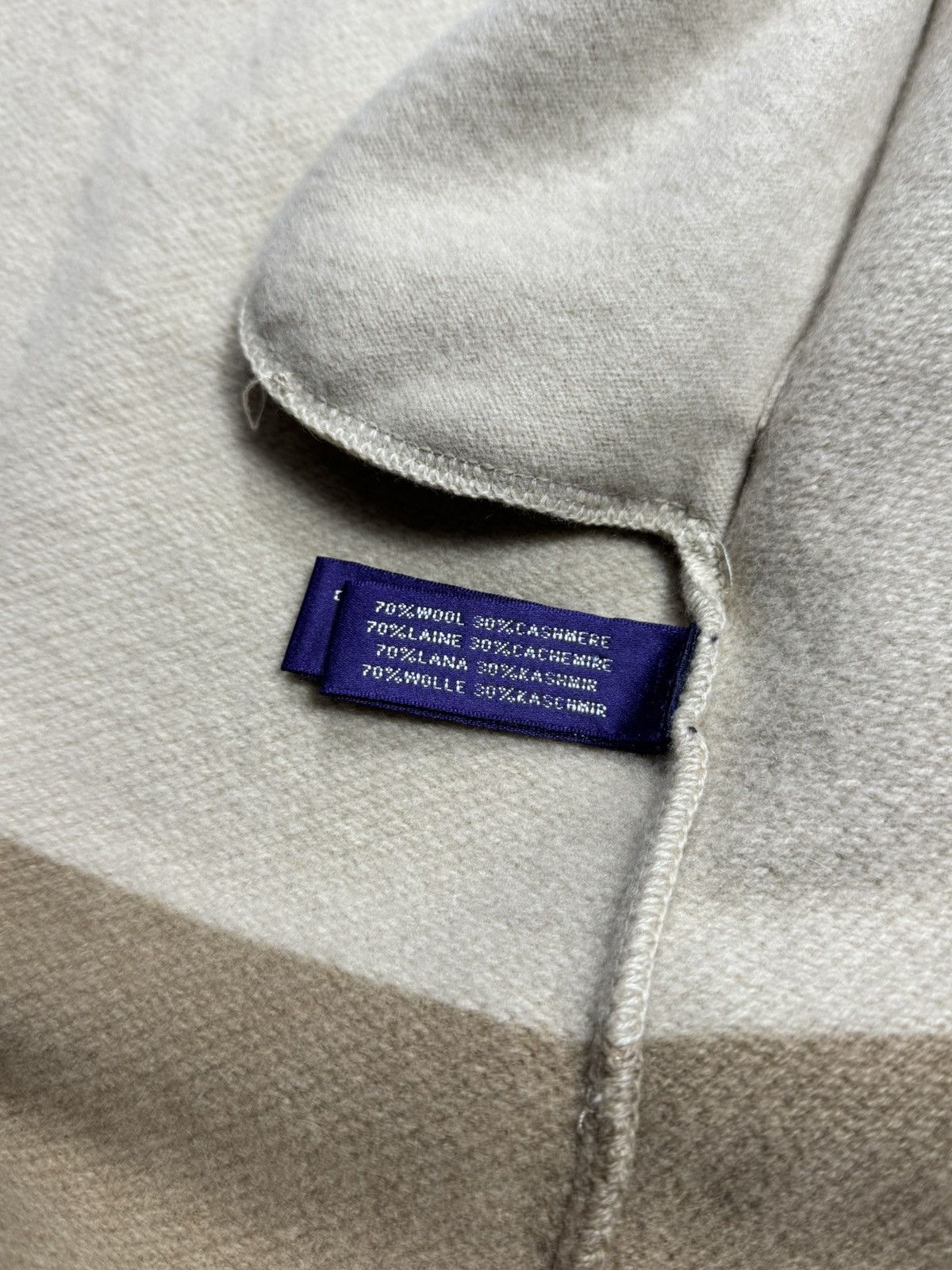 Ralph Lauren Purple Label Ralph Lauren Purple Label Wool–Cashmere Cape Size L / US 10 / IT 46 - 8 Thumbnail