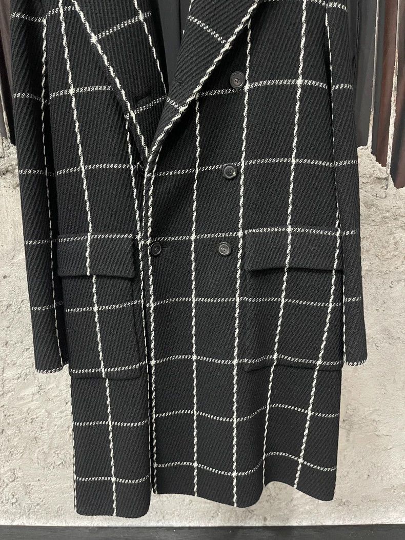 Dior Dior Black and White Checked Coat-2506 Size S / US 4 / IT 40 - 4 Thumbnail