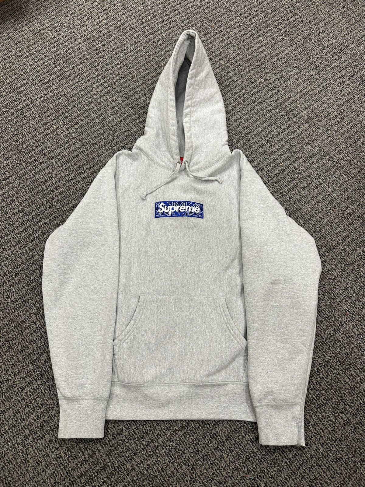 Supreme Supreme box logo hoodie Stone fw24 | Grailed