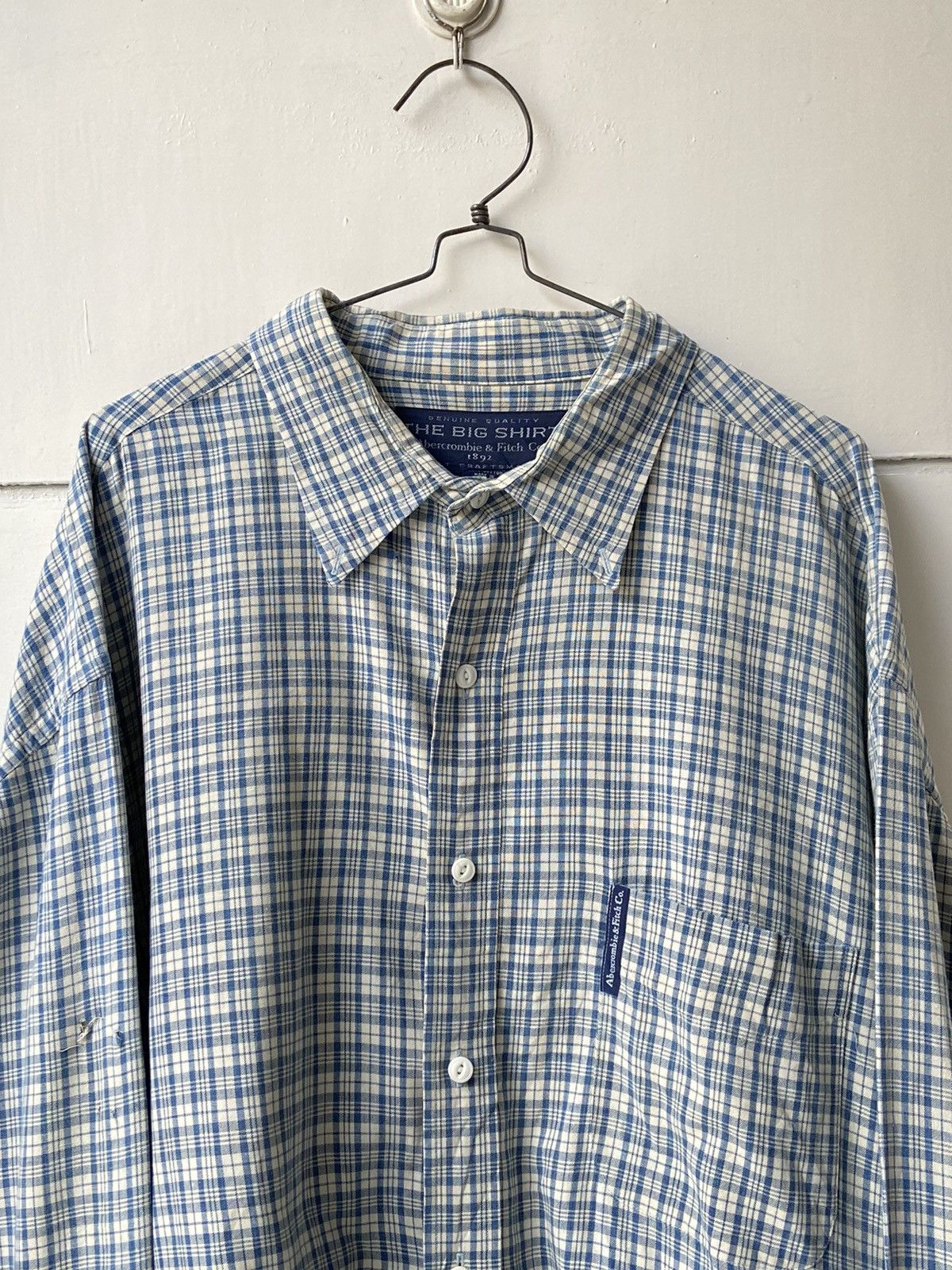 Abercrombie & Fitch ABERCROMBIE & FITCH CO Plaid Shirt Size US XXL / EU 58 / 5 - 11 Thumbnail