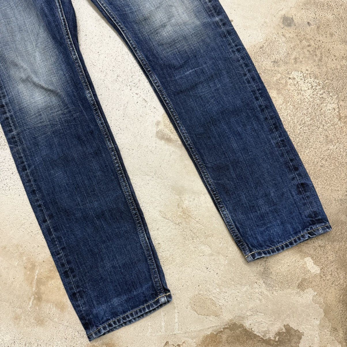 DENHAM Denham Selvedge Razor Slim Fit Distressed Denim Pants Size US 31 - 5 Thumbnail