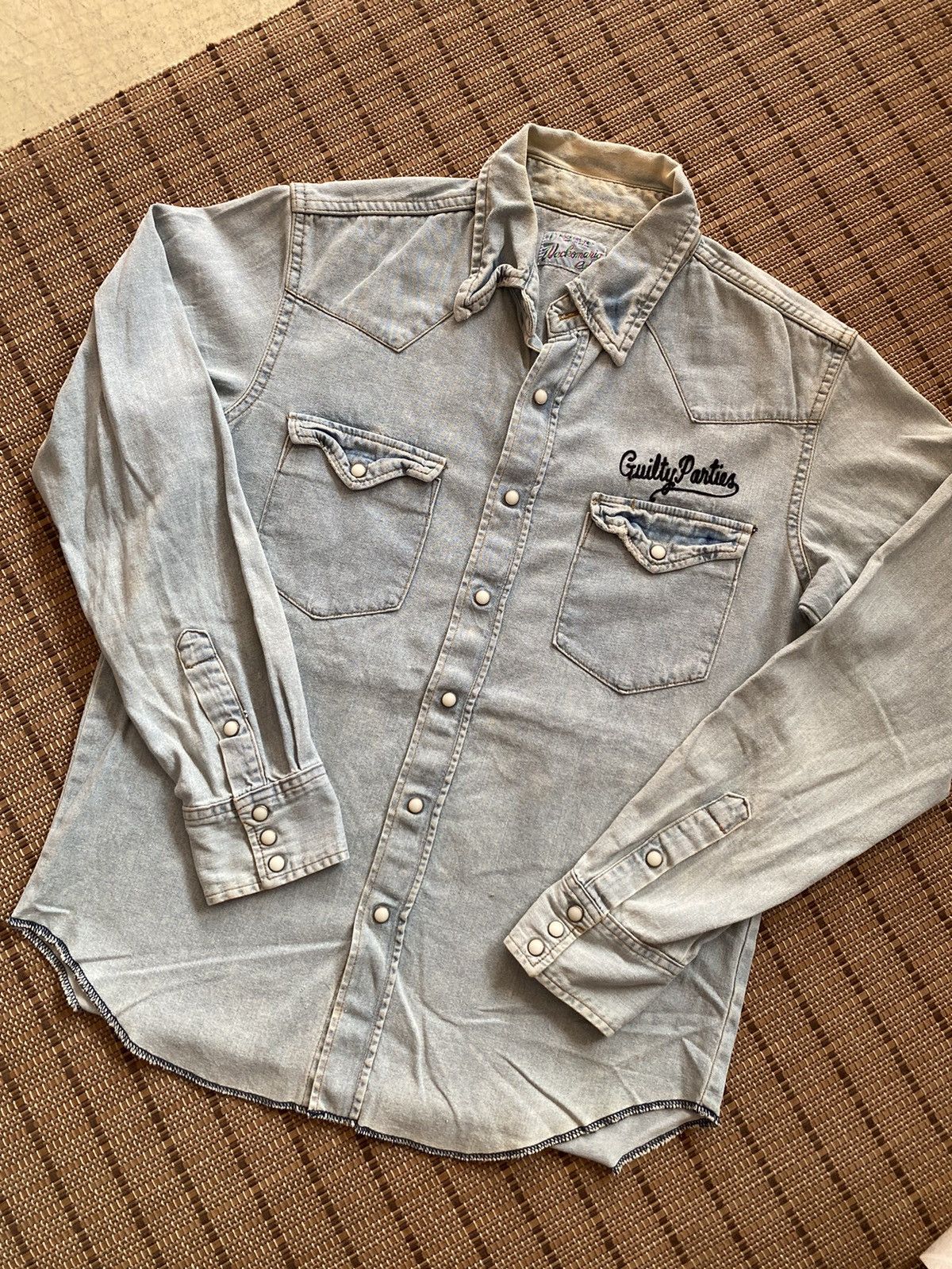 Wacko Maria Wacko Maria Guilty Parties Detroit Swinger Denim Jacket Size US M / EU 48-50 / 2 - 2 Thumbnail