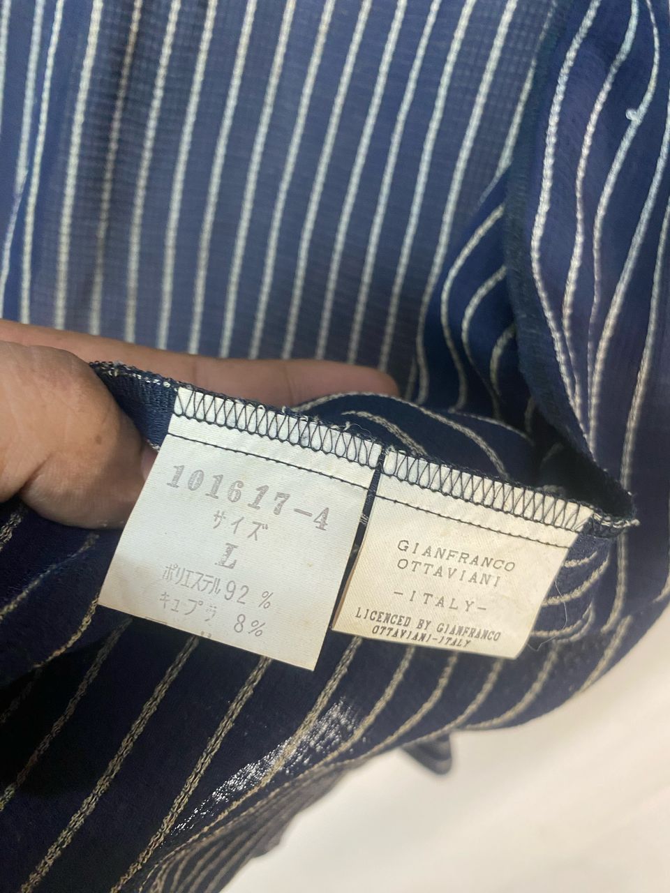 Designer Gianfranco Ottaviani button up shirt Size US L / EU 52-54 / 3 - 7 Thumbnail