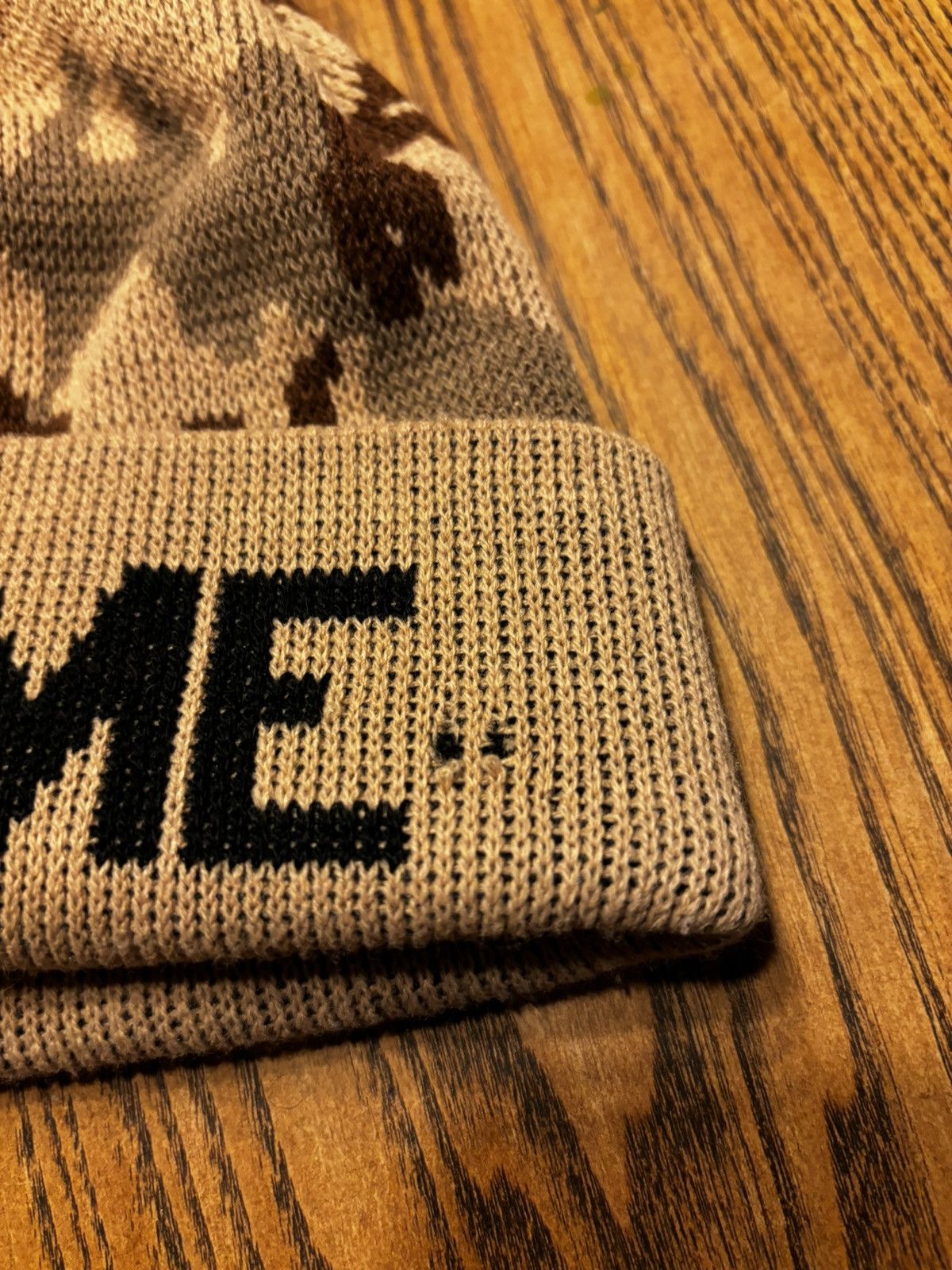 Supreme Supreme Brown Camo Beanie Size ONE SIZE - 5 Thumbnail