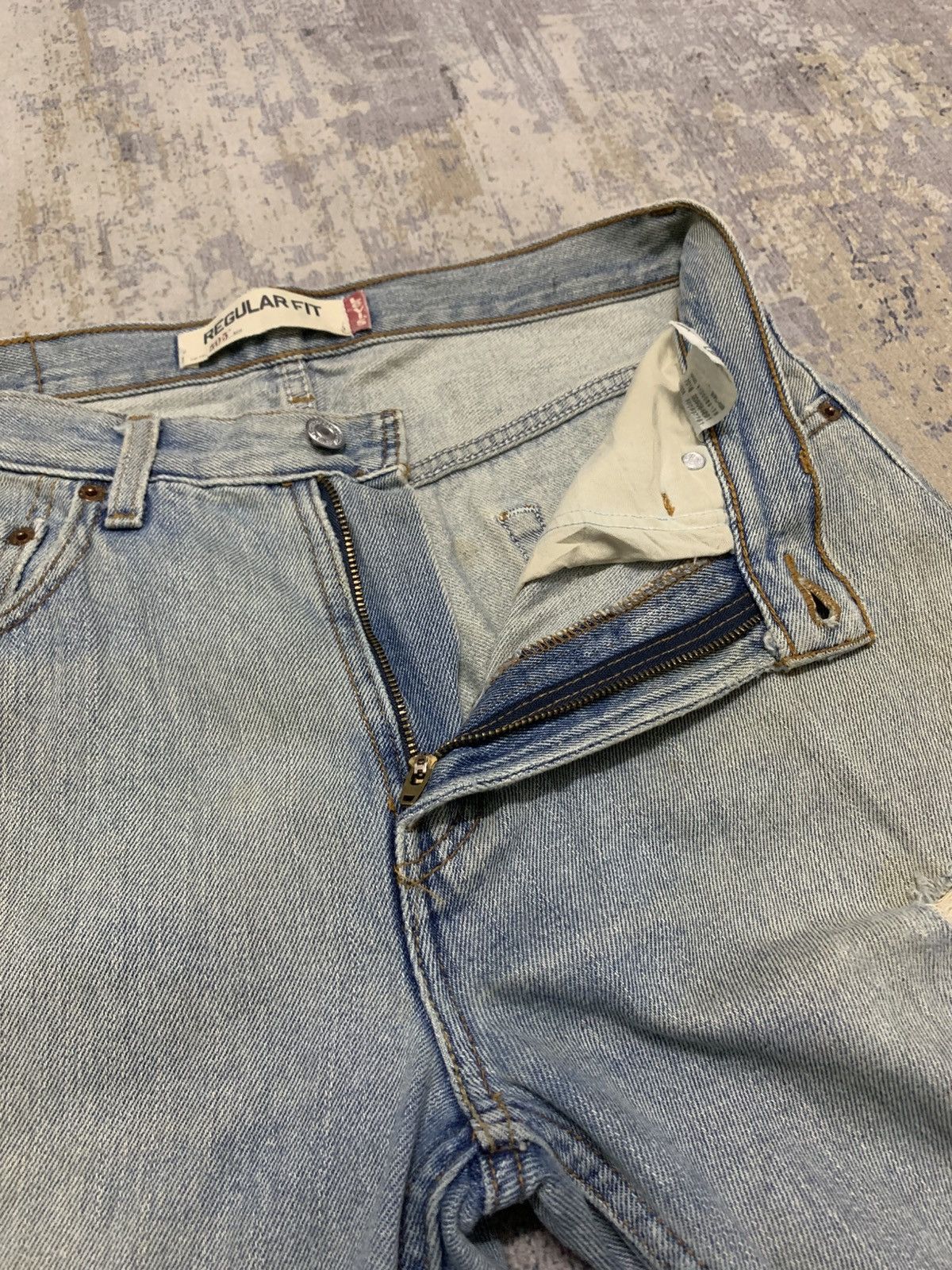 Levi's Size 32x31 Vintage Y2K Levi's 505 Distressed Denim Jeans Size US 32 / EU 48 - 7 Thumbnail