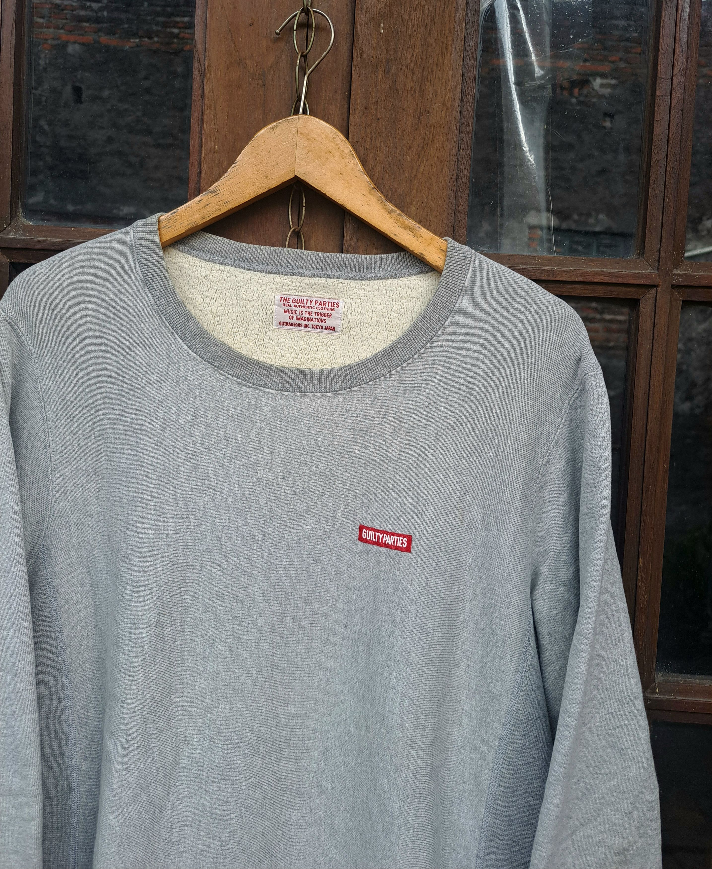 Wacko Maria Wacko Maria Sweatshirts Gray Mens Medium Size US M / EU 48-50 / 2 - 4 Thumbnail