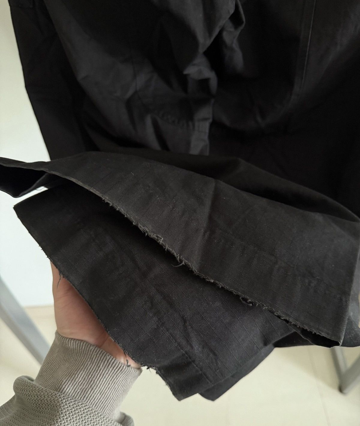 Rick Owens Drkshdw RICK OWENS DRKSHDW Loose Double-Ring Pants Size US 34 / EU 50 - 3 Thumbnail