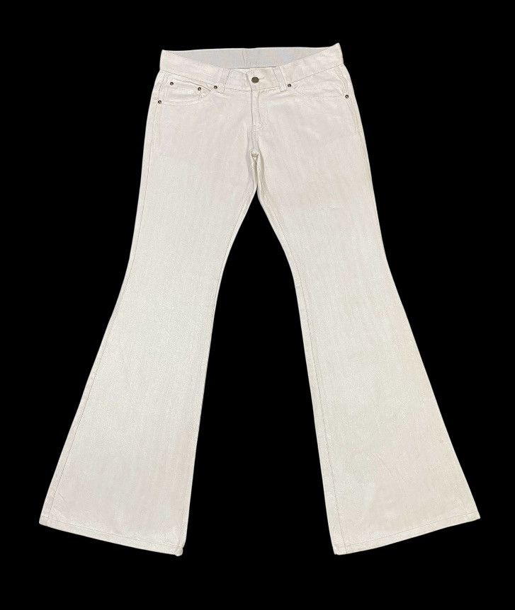 Tornado Mart 💃Tornado Mart AW2000 Mole Skin Flare Jeans Size US 33 - 4 Thumbnail