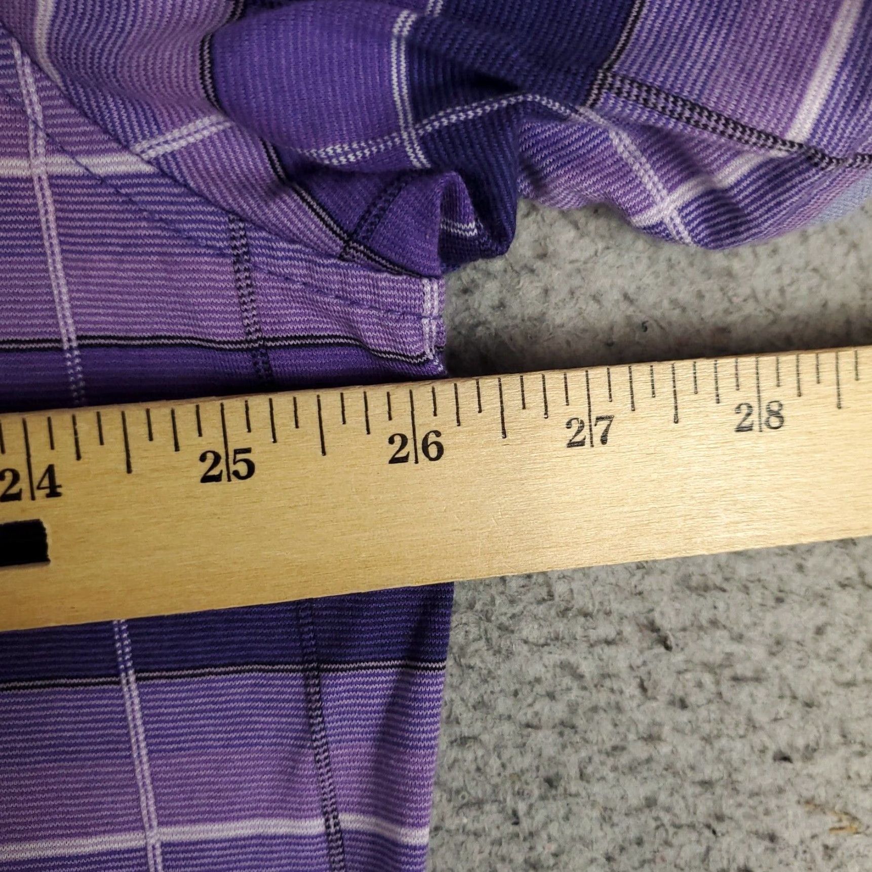 Robert Graham VINTAGE Robert Graham Polo Shirt Mens 2XL Purple Plaid Skull Rose Casual Short Sleeve Polo Size US XXL / EU 58 / 5 - 6 Thumbnail