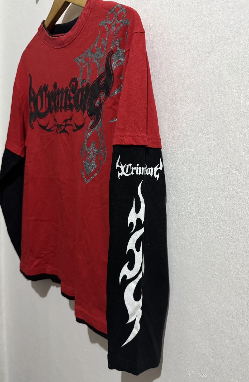 Hysteric Glamour × If Six Was Nine × Japanese Brand Y2k Beaumere tribal double layer ifsixwasnine longsleeve Size US M / EU 48-50 / 2 - 6 Thumbnail