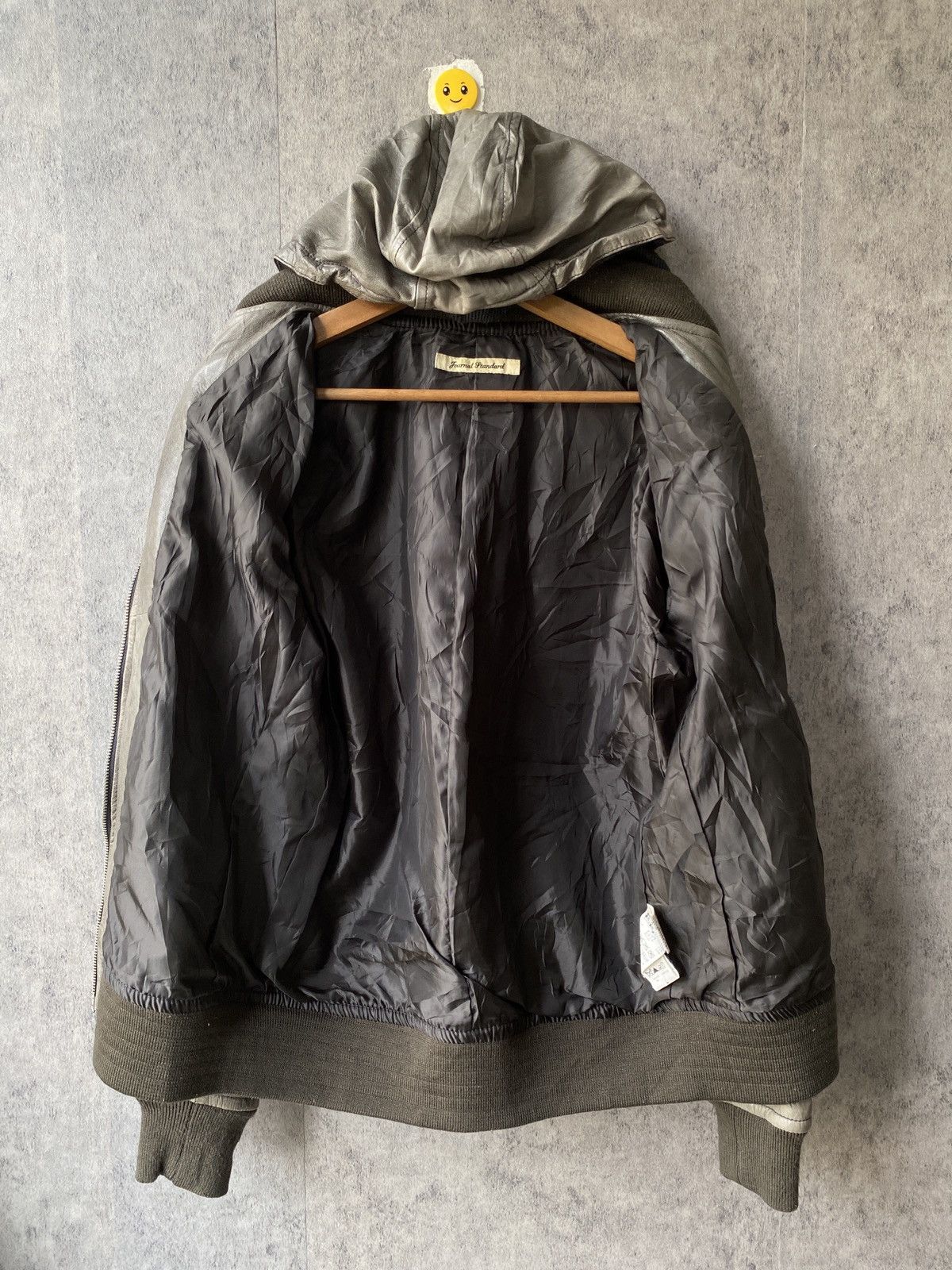 Journal Standard Journal Standard Sheep Skin Leather Patina Design Hoodie Size US M / EU 48-50 / 2 - 10 Thumbnail