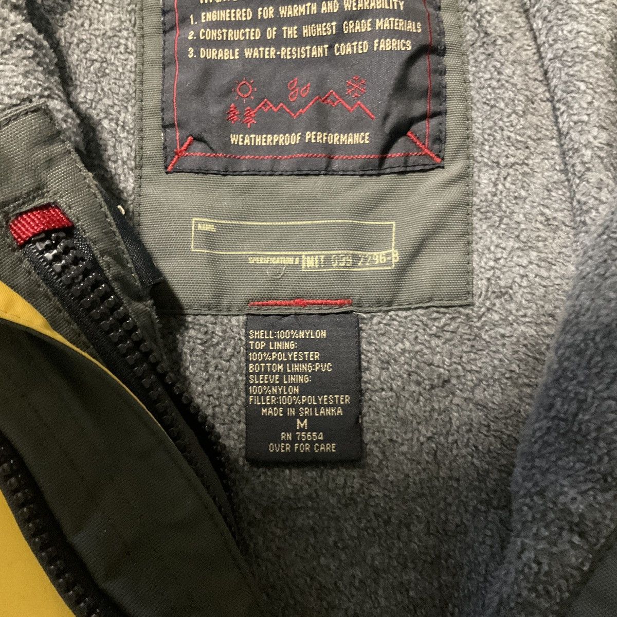 Abercrombie & Fitch Vintage Abercrombie & Fitch Weatherproof Performance Jacket Size US S / EU 44-46 / 1 - 3 Thumbnail