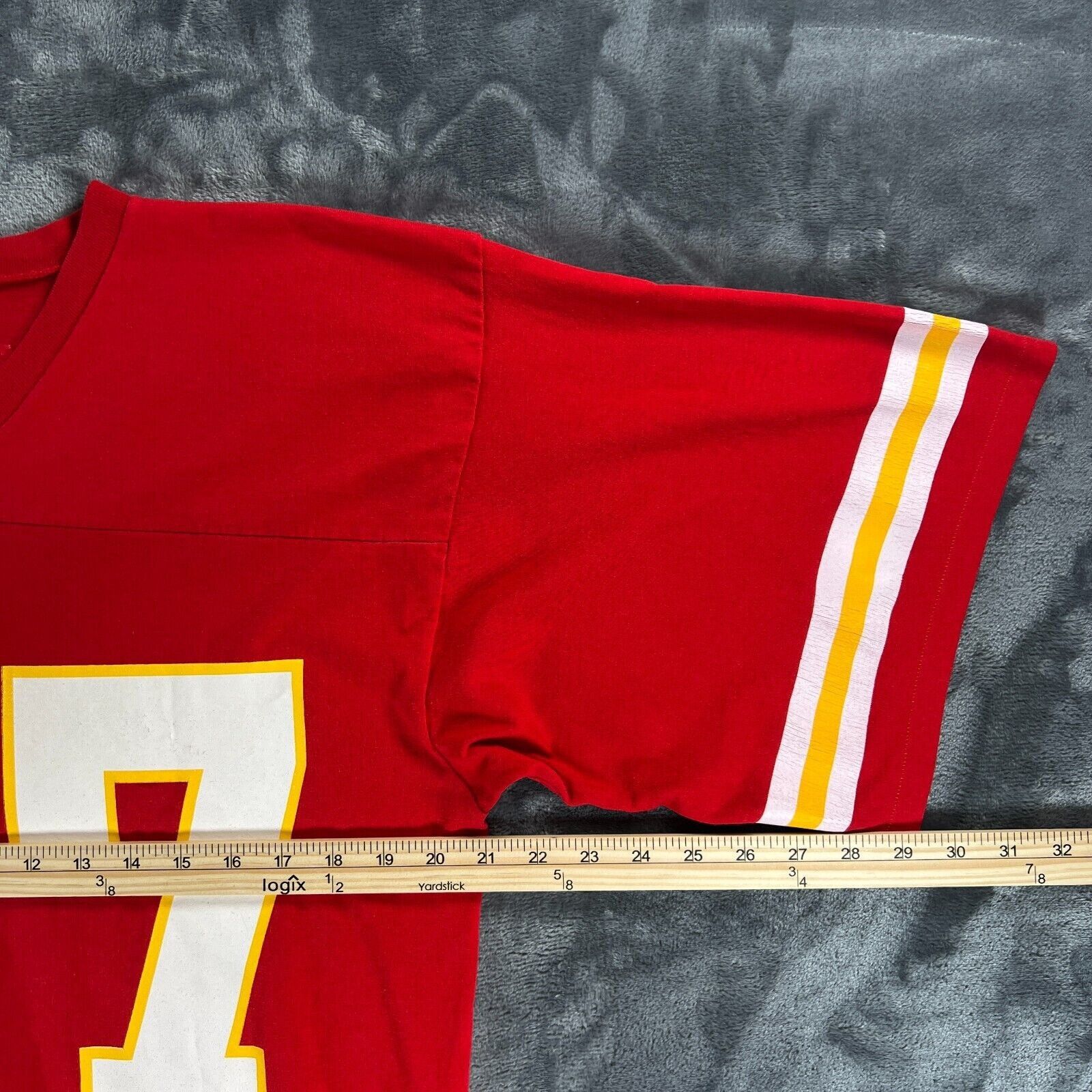 Logo 7 Logo 7 Football Jersey Shirt Men L VTG Kansas City Chiefs Ta Size US L / EU 52-54 / 3 - 9 Thumbnail