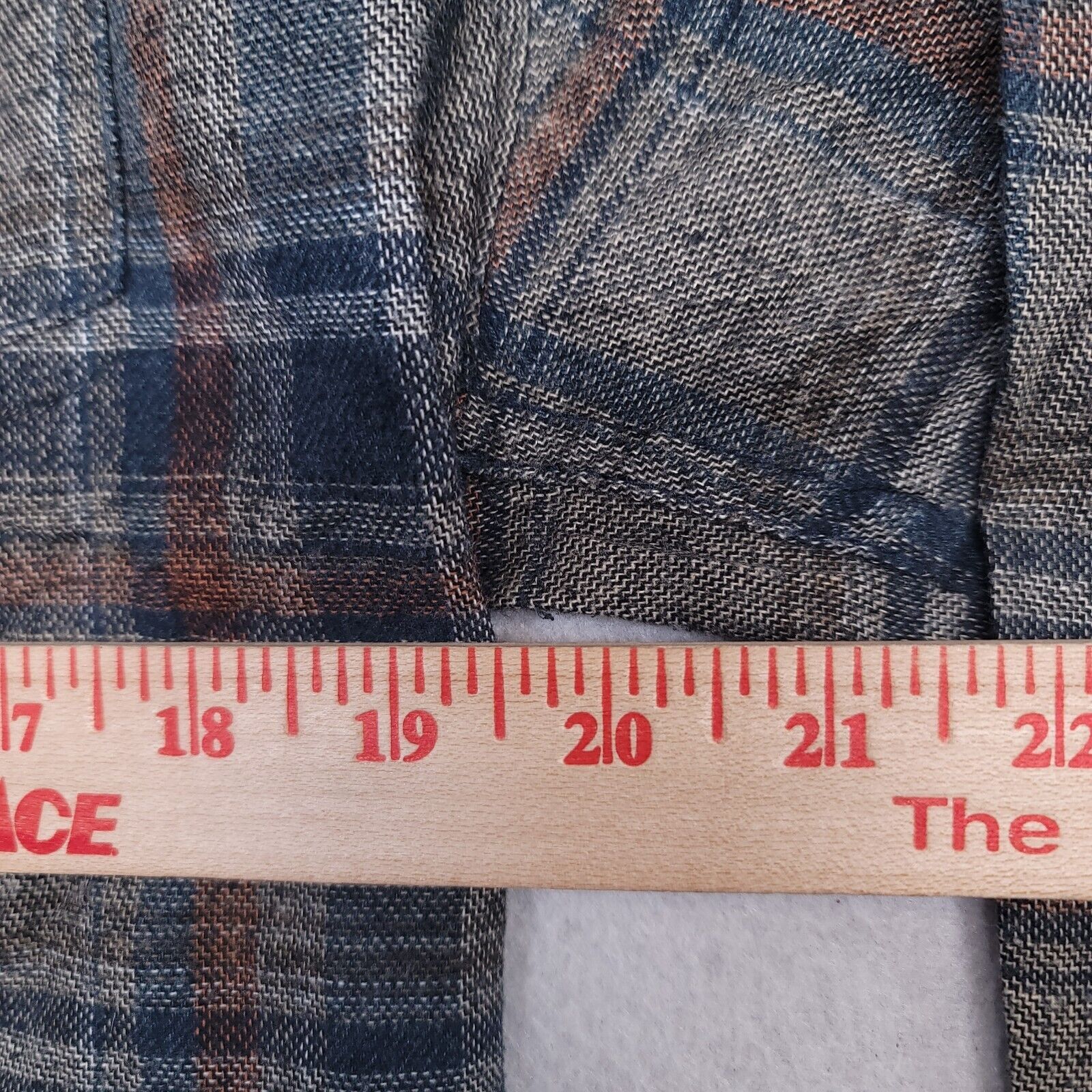 Weatherproof Weatherproof Madras Flannel Shirt Mens Size Medium M Brown Size US M / EU 48-50 / 2 - 8 Thumbnail