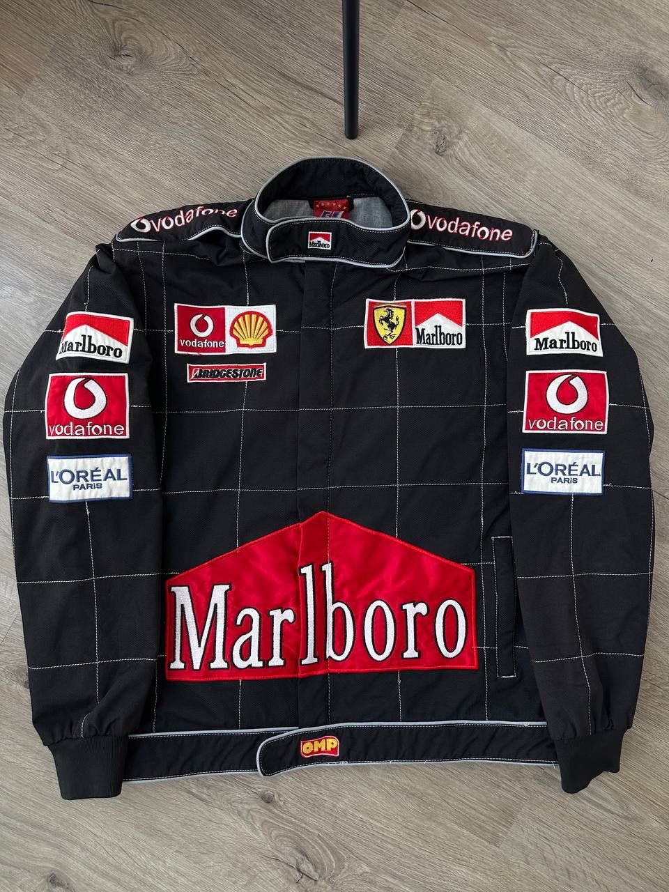 Ferrari × Marlboro Vintage Ferarri Racing Marlboro Black Jacket Size US M / EU 48-50 / 2 - 4 Thumbnail