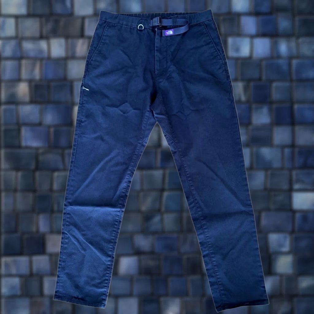 The North Face Purple Label THE NORTH FACE PURPLE LABEL Pants Black Size 32 Stretch Twill Tapered Belt Pants Men Size US 32 / EU 48 - 1 Thumbnail