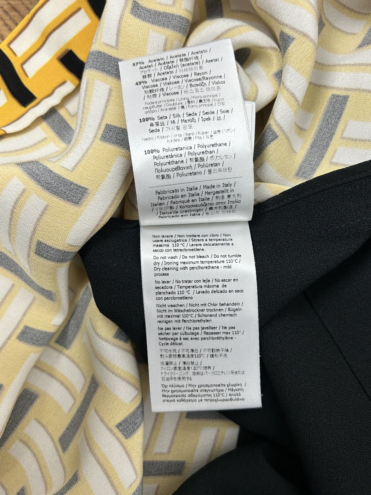 Fendi Fendi 2014 Resort Collection Silk Midi Dress Size M / US 6-8 / IT 42-44 - 15 Thumbnail
