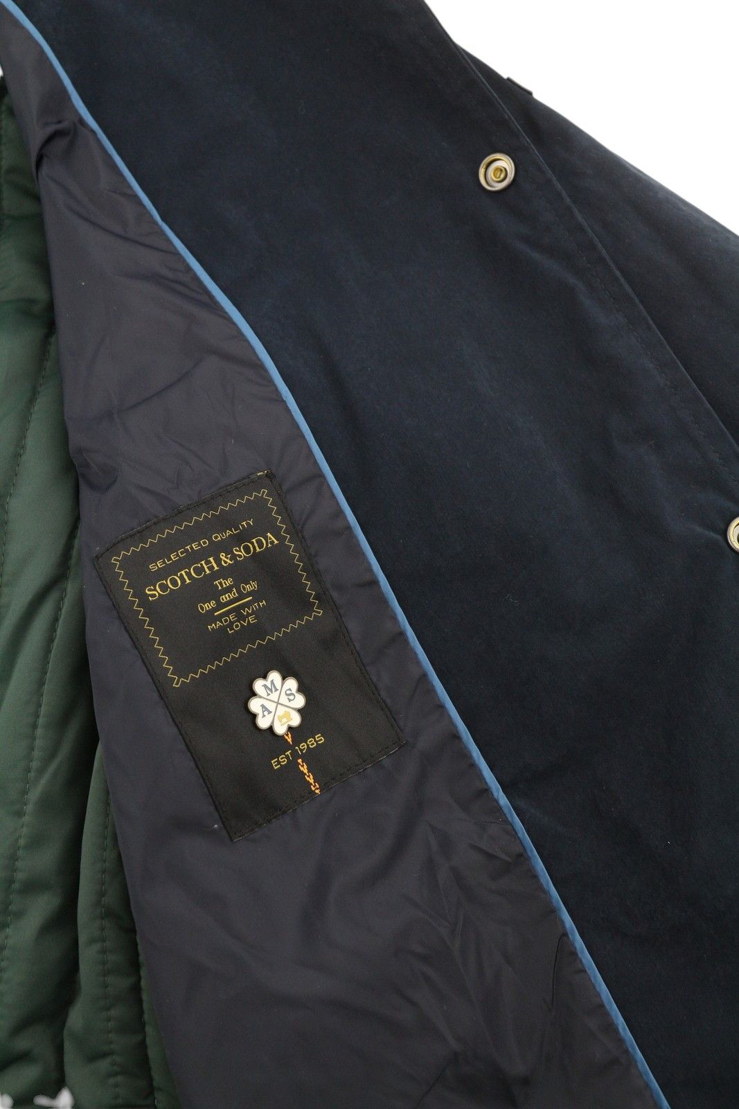 Scotch & Soda M Navy Lightweight Removable Lining 2in1 88478 Size US M / EU 48-50 / 2 - 8 Thumbnail