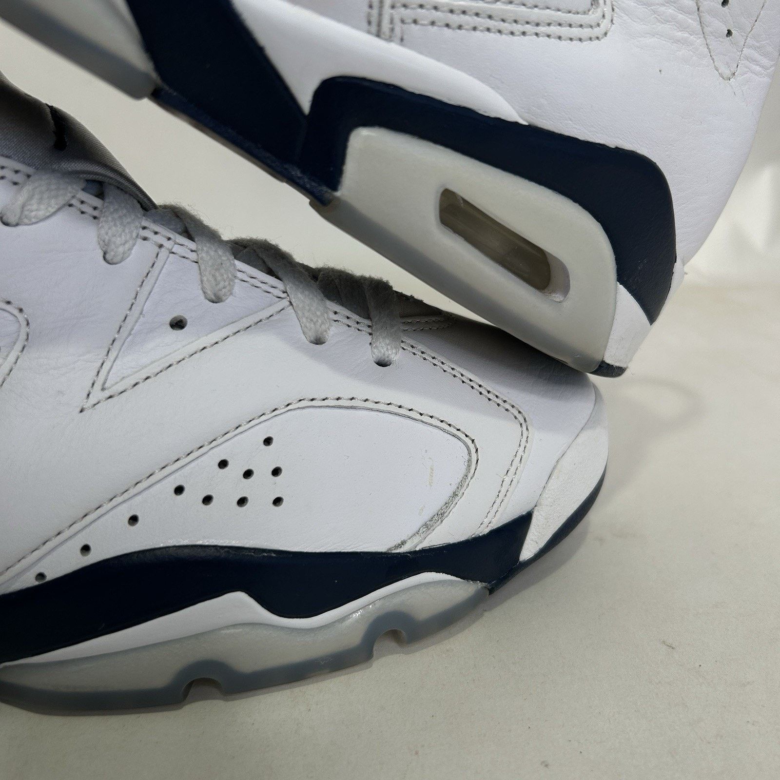 Nike Nike Air Jordan 6 Retro OG “Midnight Navy White” Size US 9.5 / EU 42-43 - 8 Thumbnail