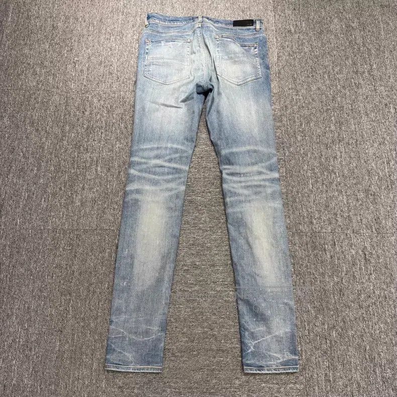 Amiri Amiri Size 36 The embroidered letters ruined the jeans Size US 36 / EU 52 - 2 Thumbnail